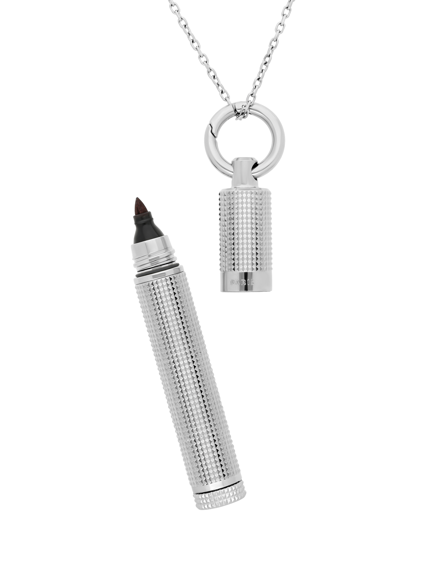 Marker pen necklace S.T. DUPONT Silver