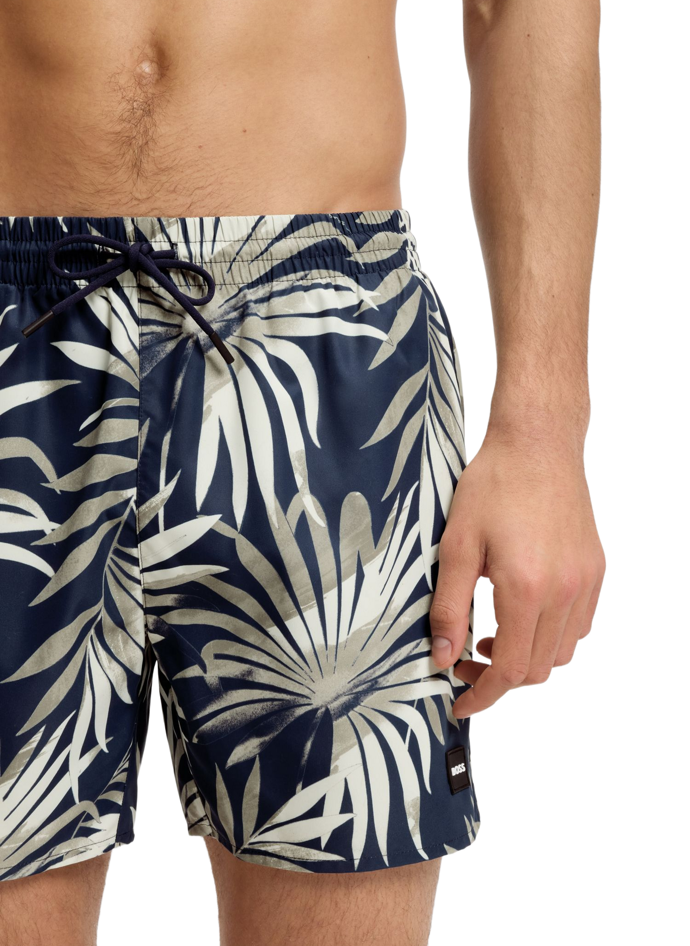 Short de bain à imprimé floral  HUGO BOSS Multicolore