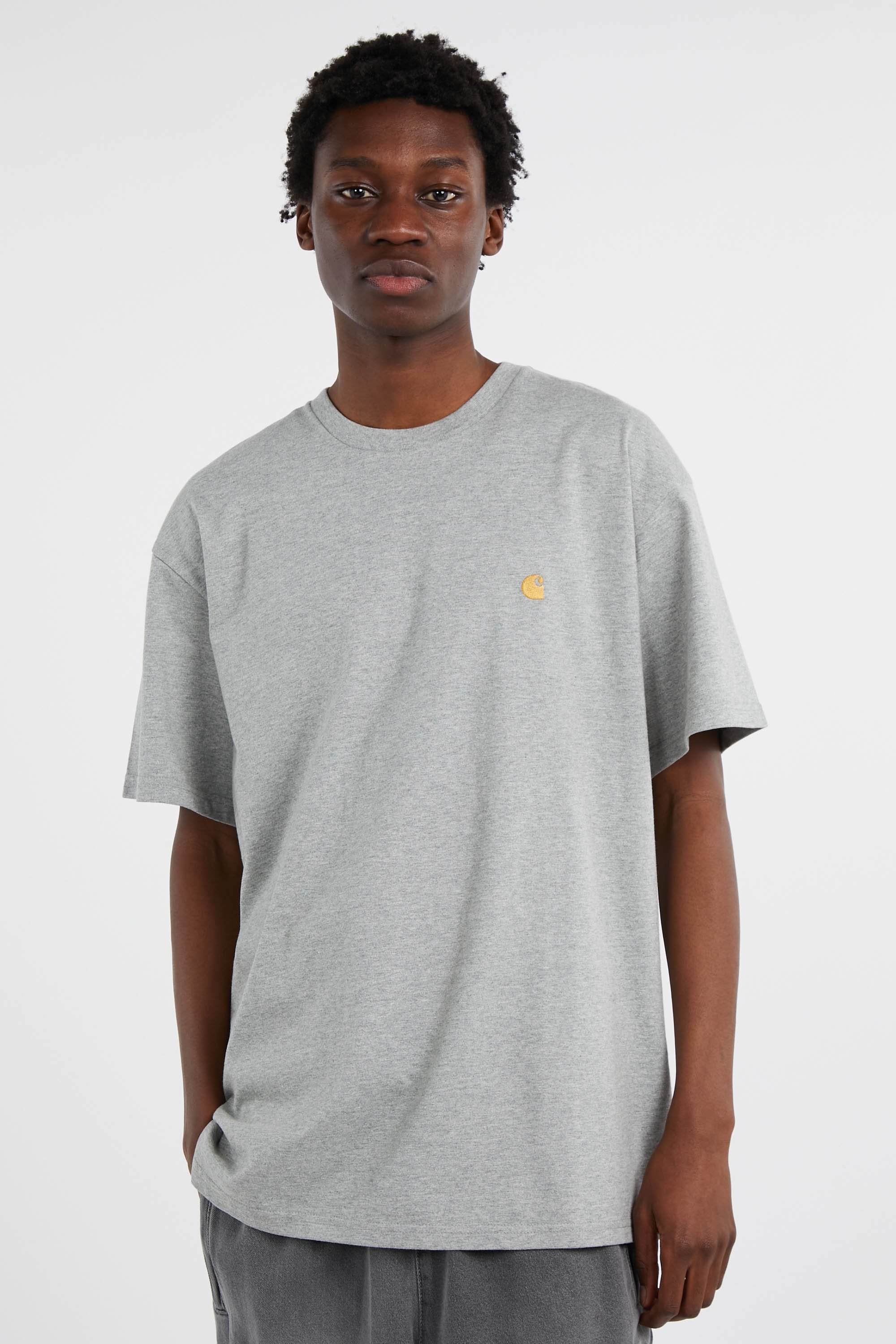 T-shirt chase | Gris CARHARTT WIP Homme