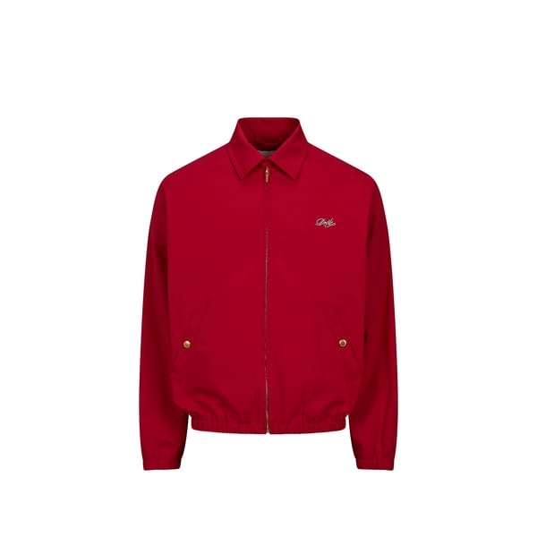 Blouson à col classique à logo brodé Blouson à col classique à logo brodé