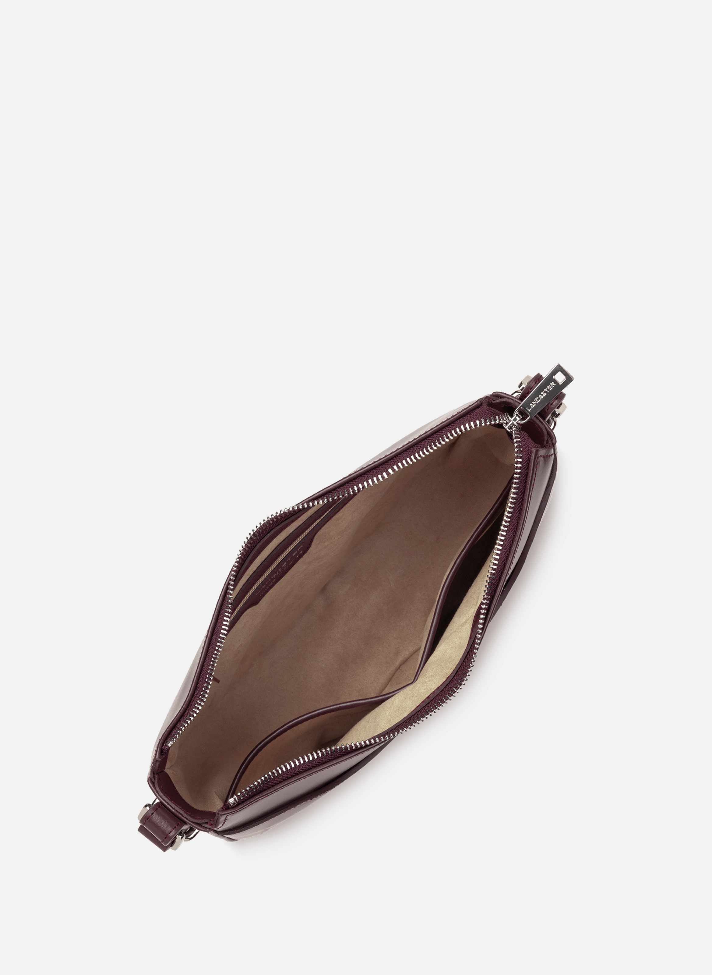 Halvemaanvormige tas - suave ace LANCASTER Rood