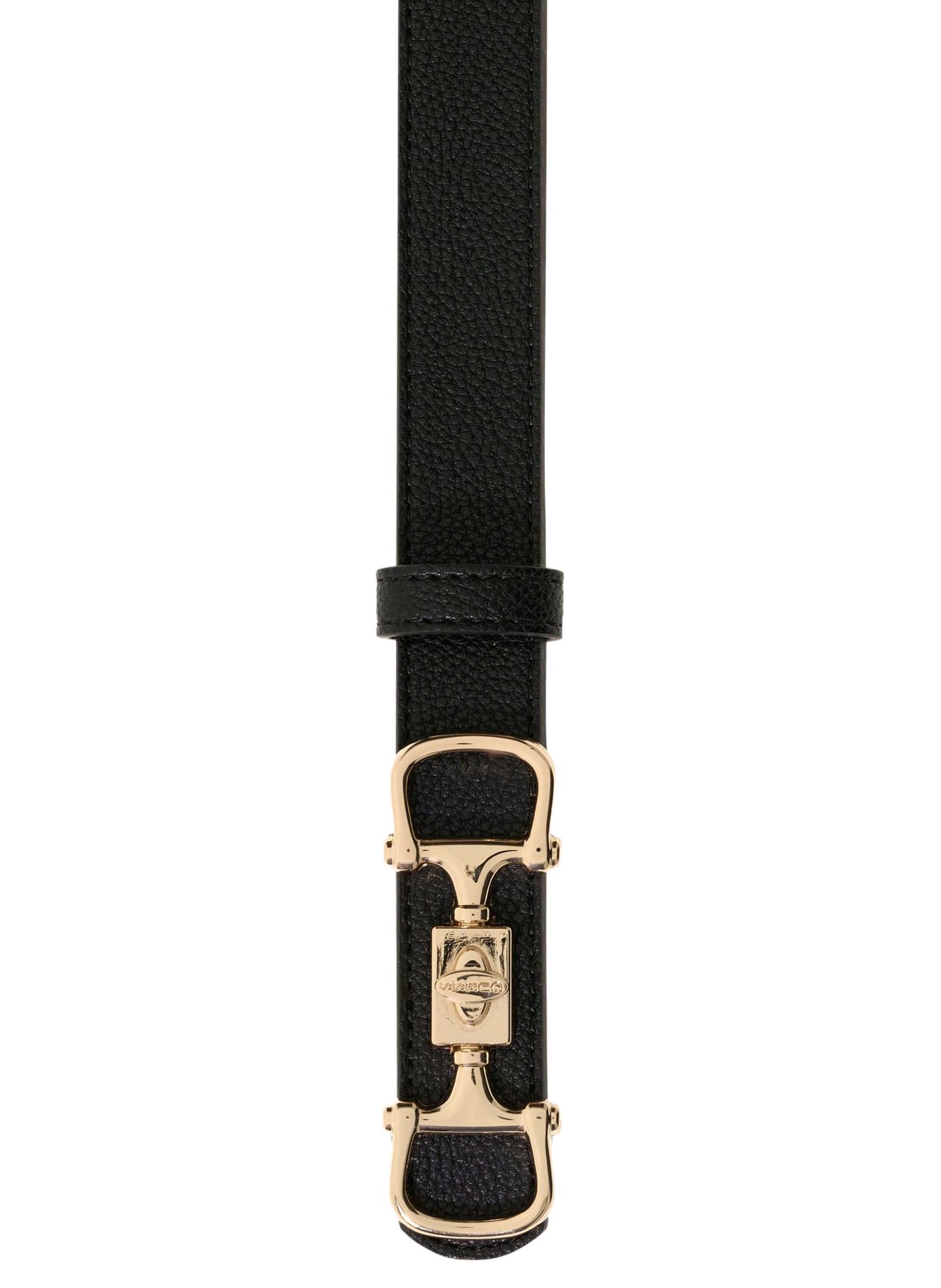 Belt with buckle and gold-toned details GUESS Black