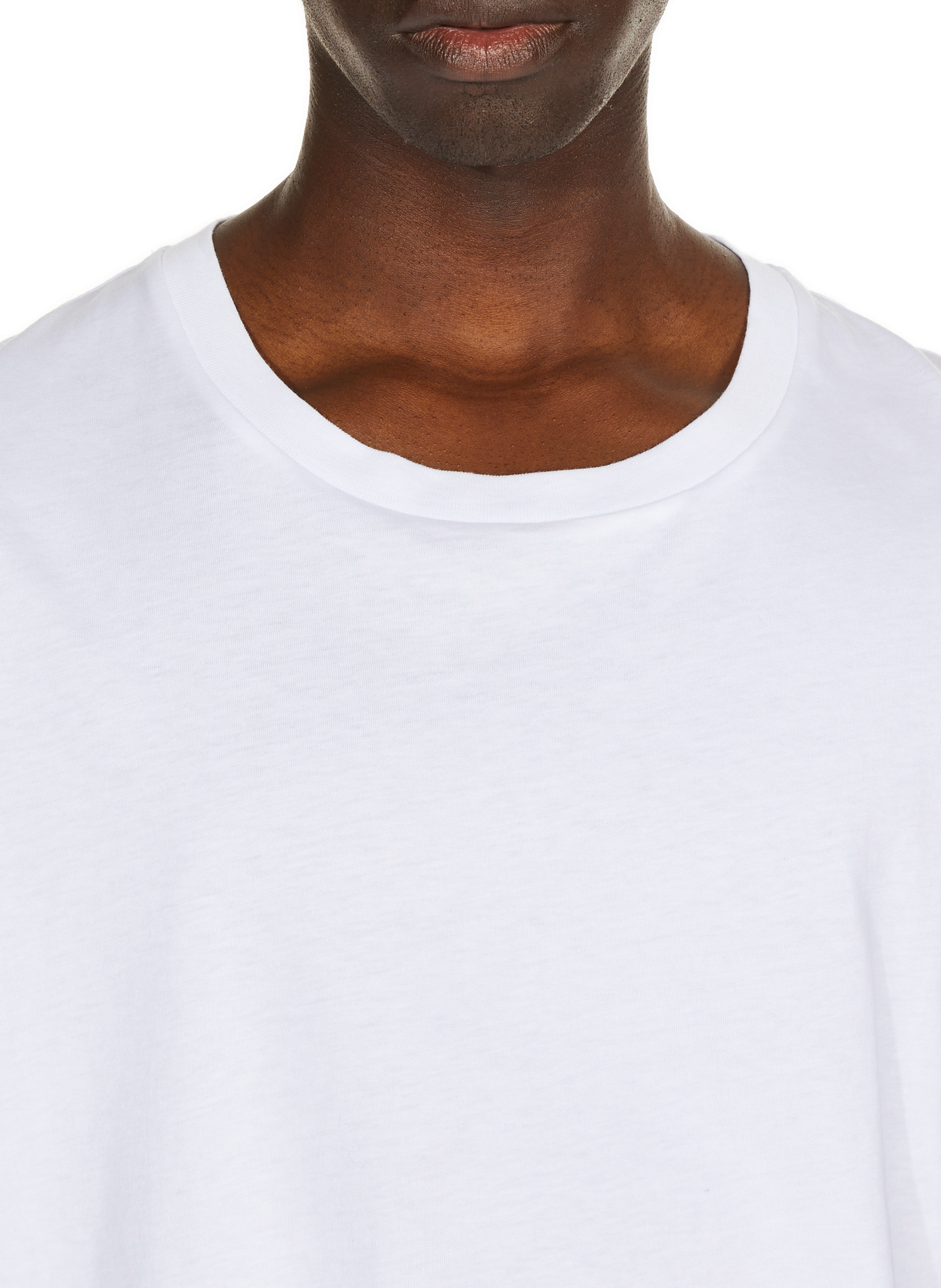 Rundhalsausschnitt T-Shirt Baff SAISON 1865 Weiss