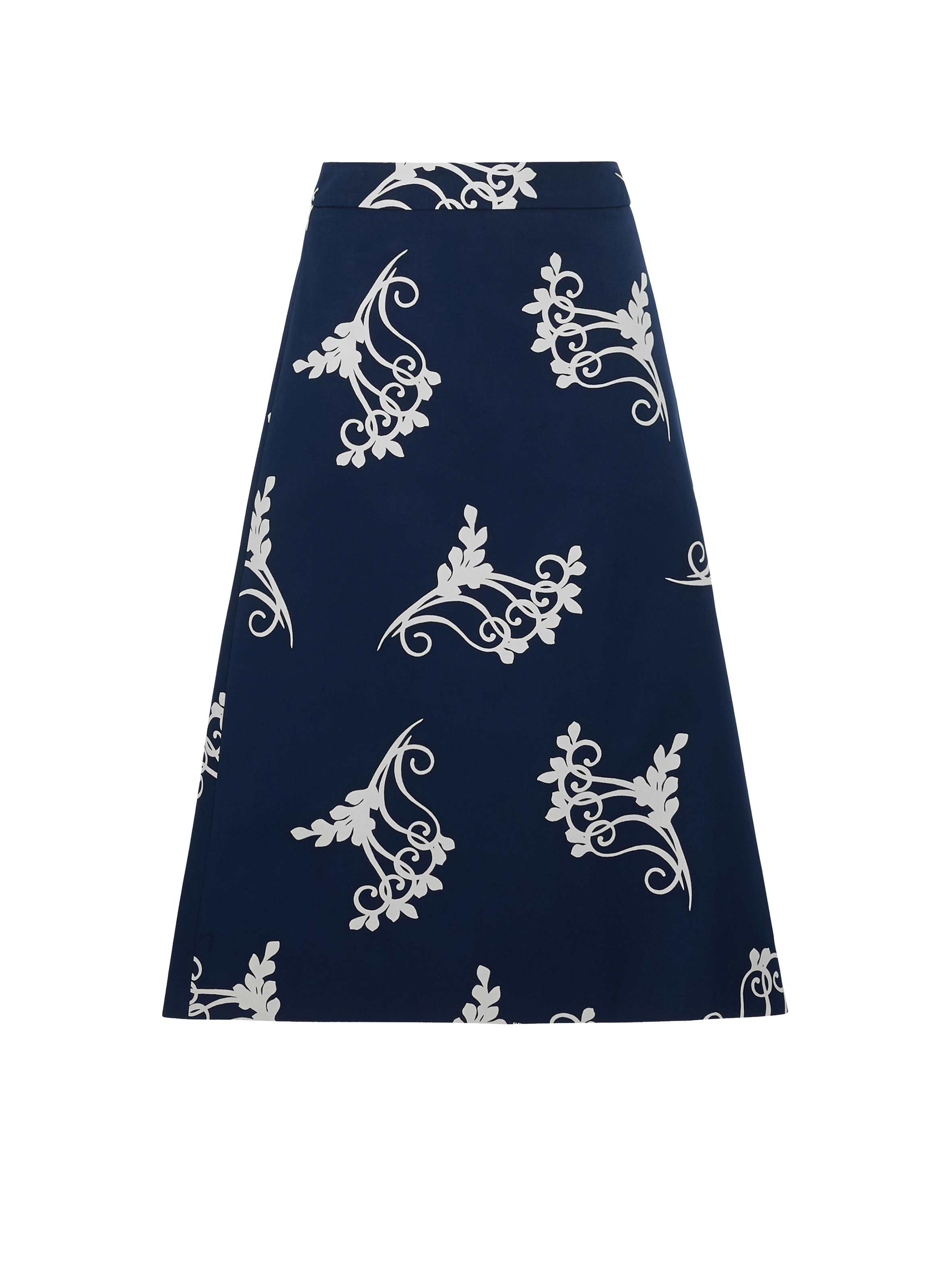 Jupe en popeline de coton