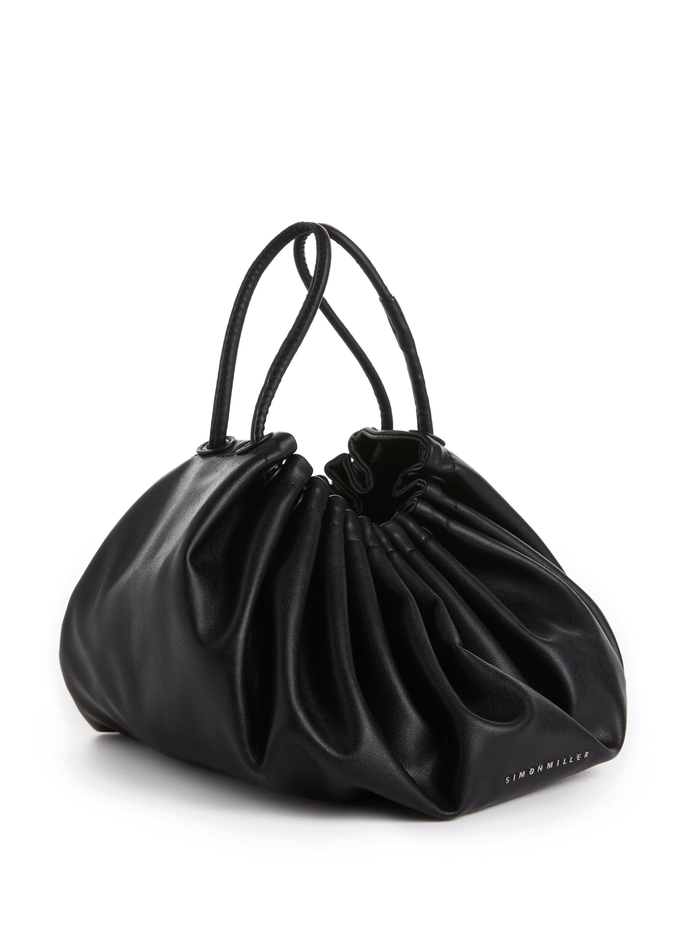 Sac à main Scrunch en cuir vegan