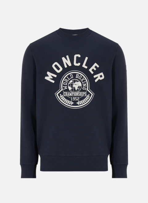 Sweatshirt aus Baumwollmischung BlackMONCLER 