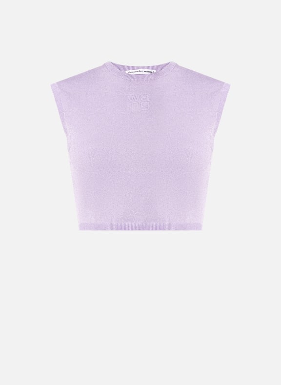 Lurex top by ALEXANDER WANG ALEXANDER WANG Lurex top
