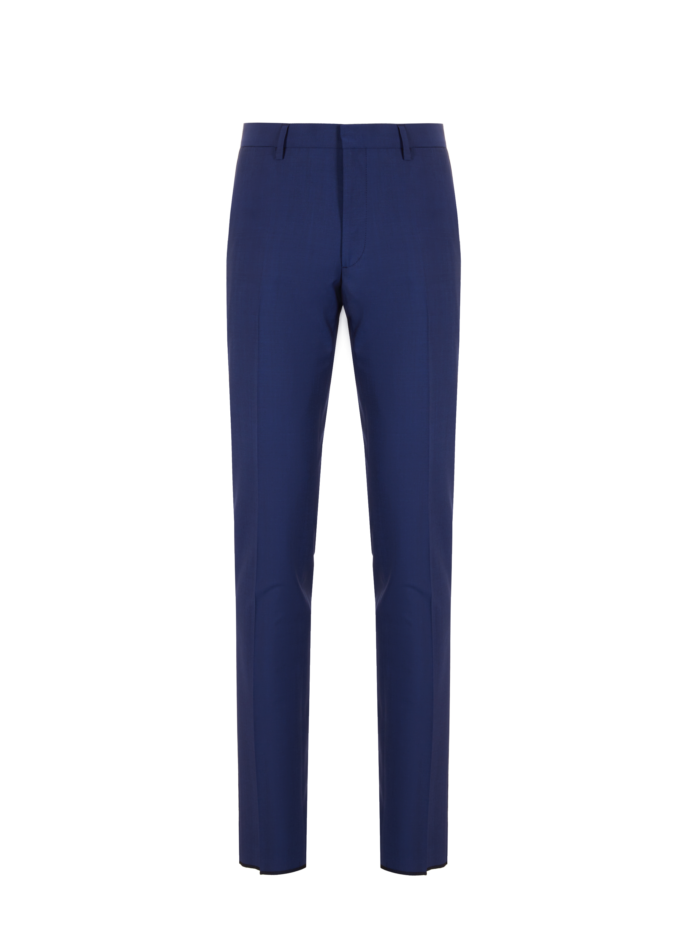 Wool and mohair suit trousers SAISON 1865 Blue
