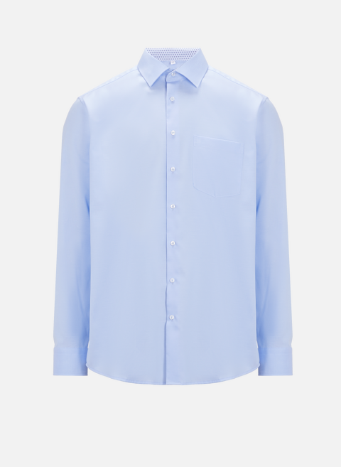 Plain cotton shirt BlueSEIDENSTICKER 