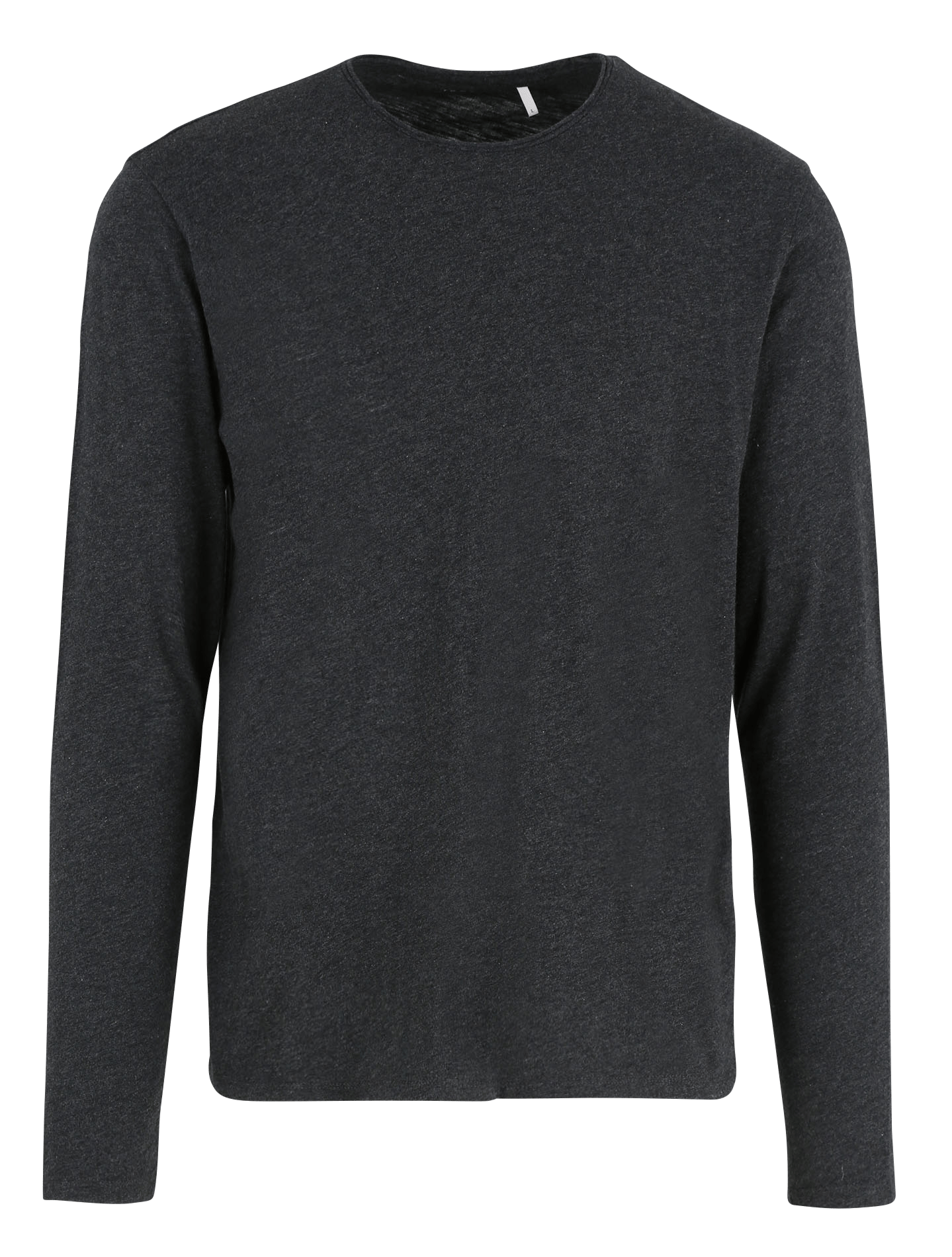 Tee-shirt col rond en coton Gris