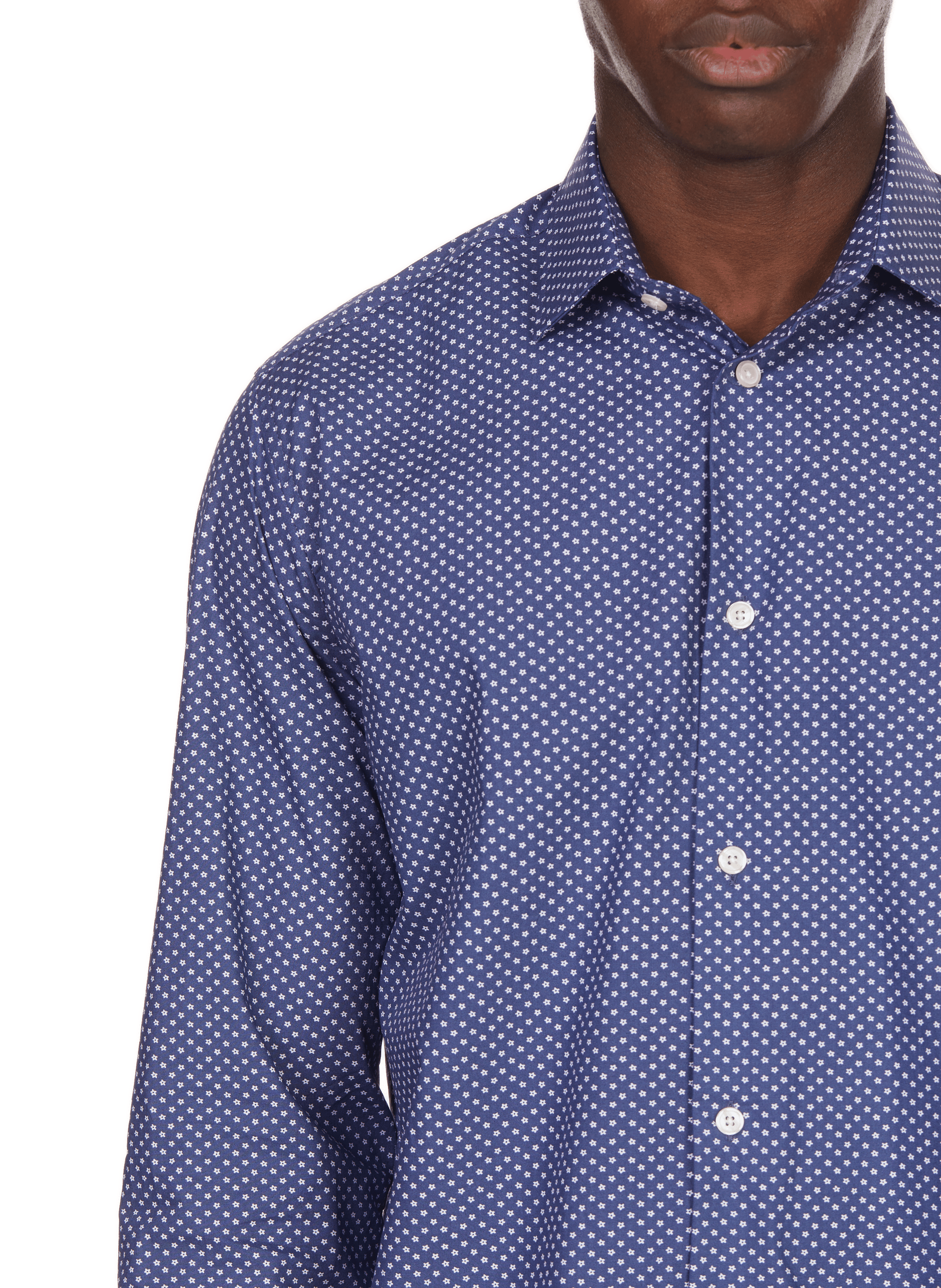 Printed shirt Blue
