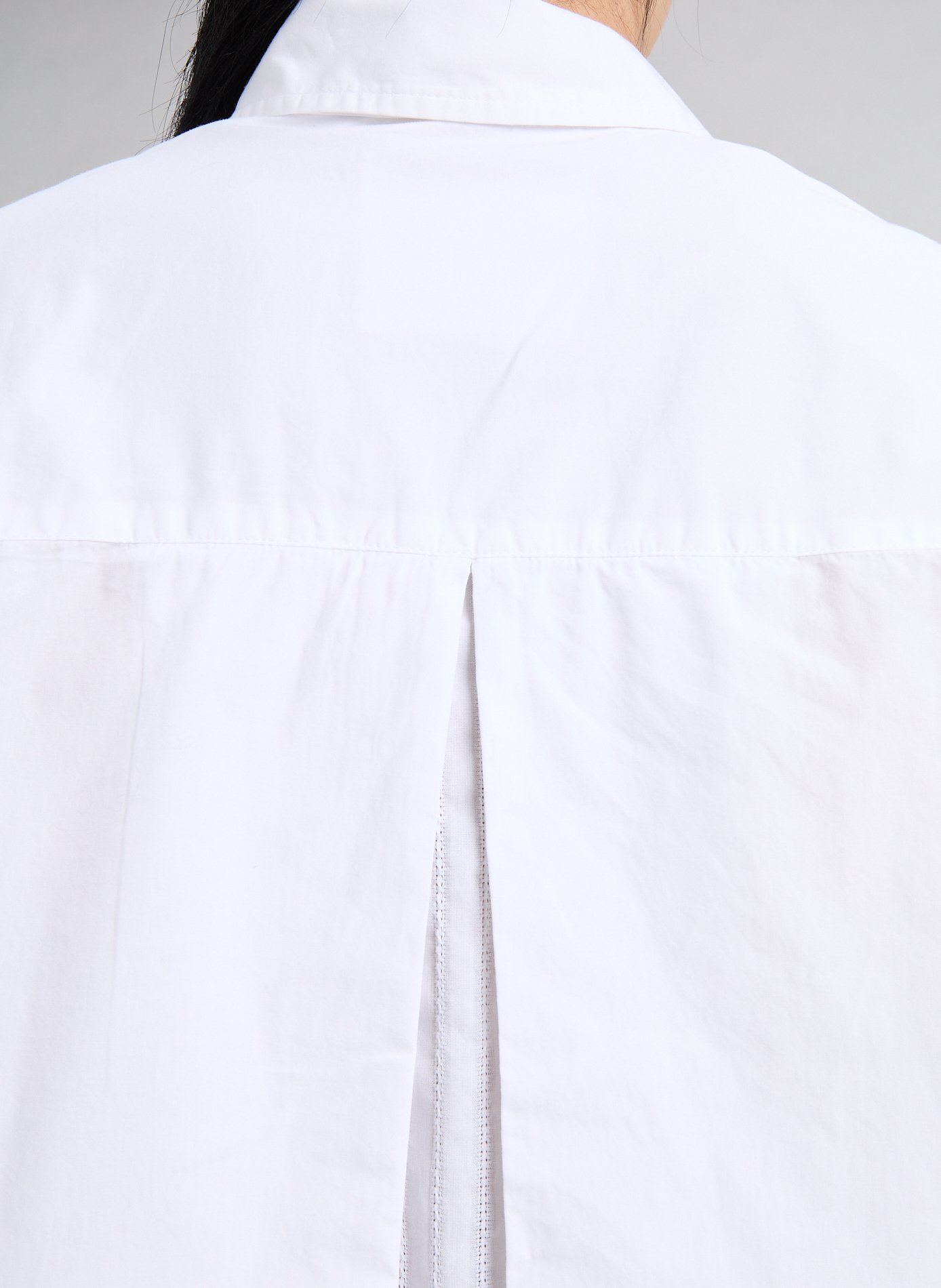 Salasa cotton shirt SAMSOE SAMSOE White