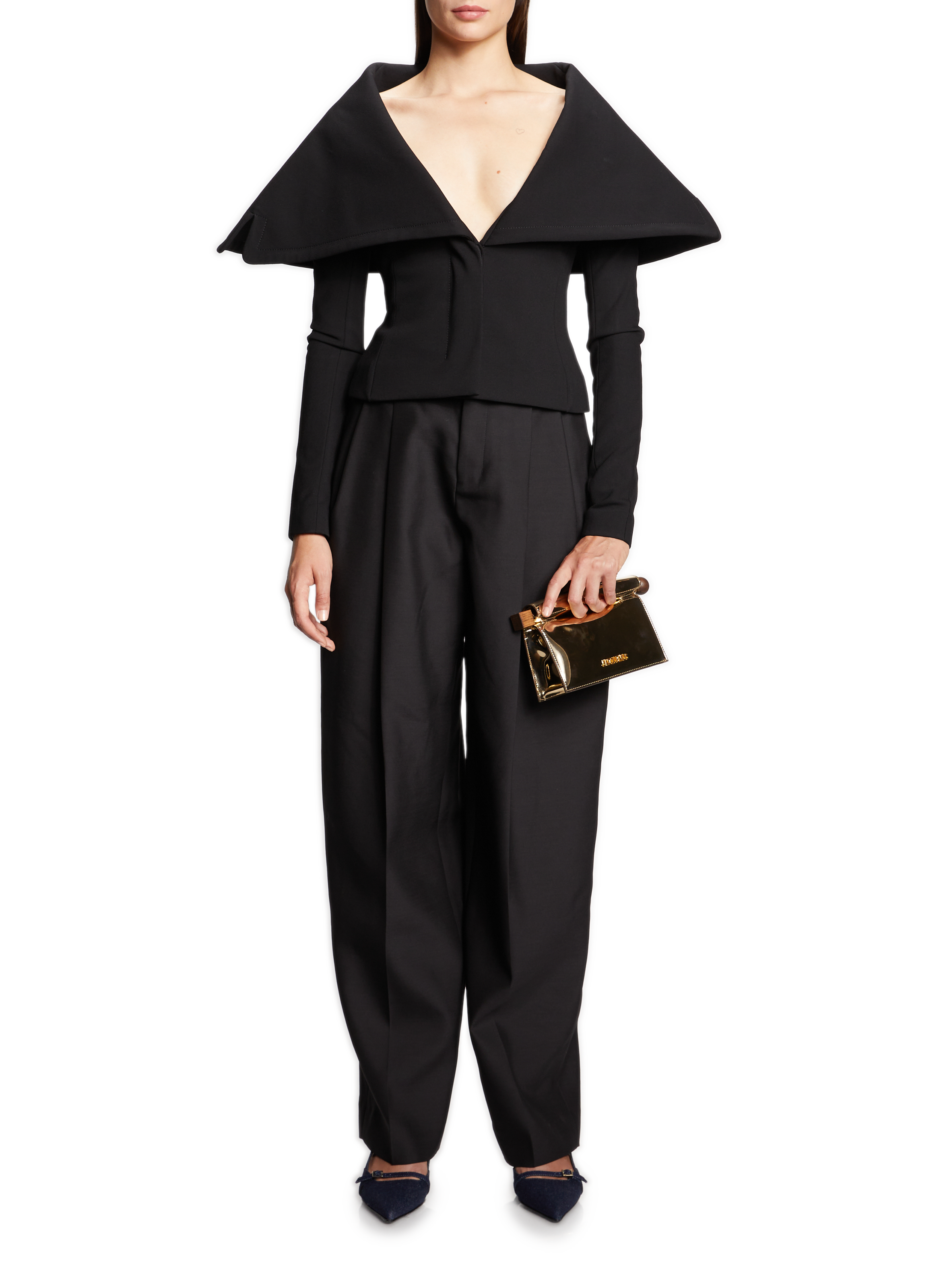 Le pantalon Curzio JACQUEMUS Noir