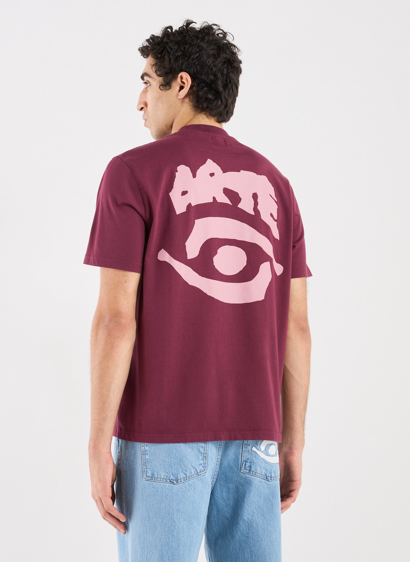 Biker-style cotton t-shirt ARTE ANTWERP Red