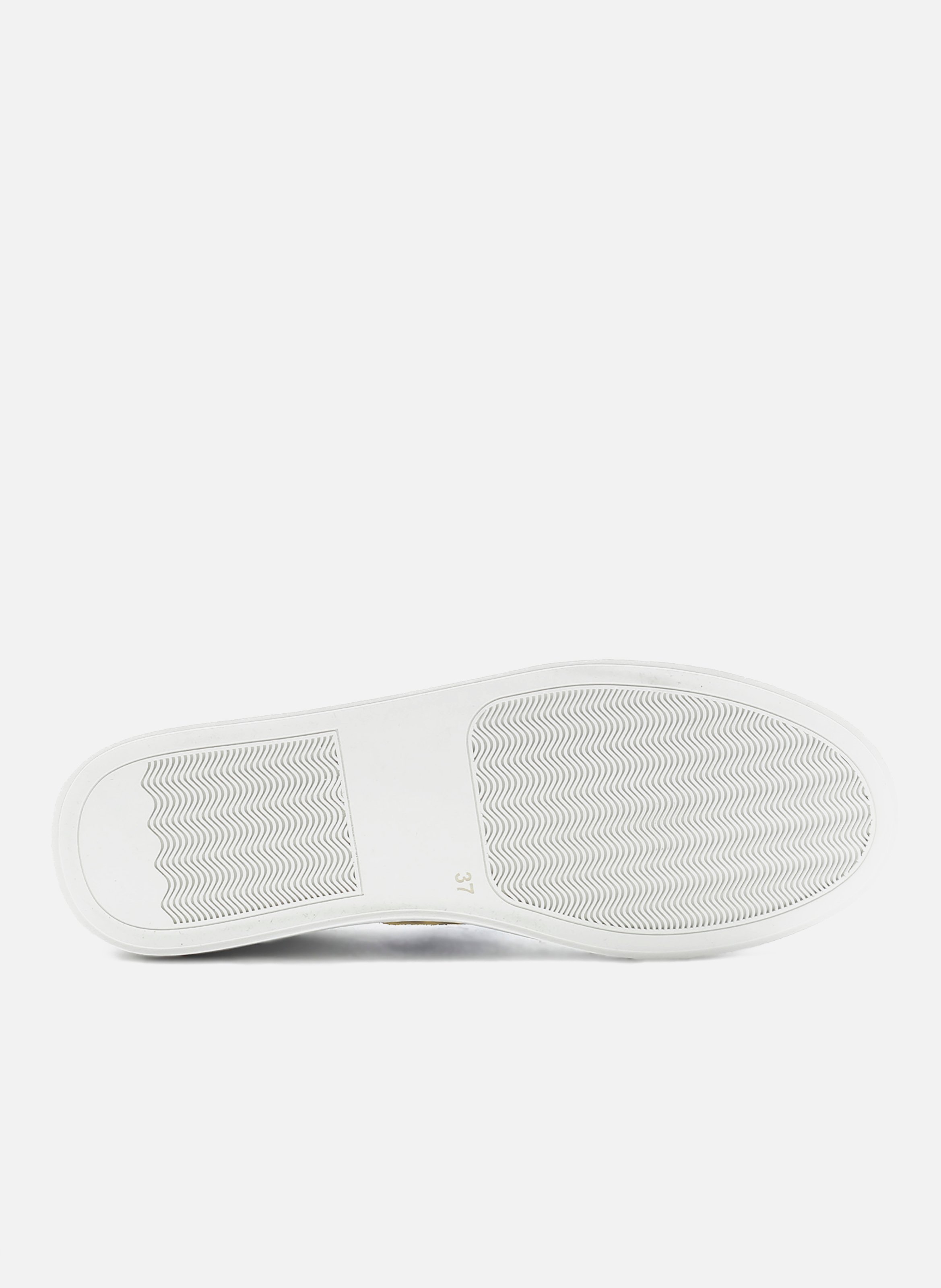 Baskets mif cuir JULES & JENN Blanc