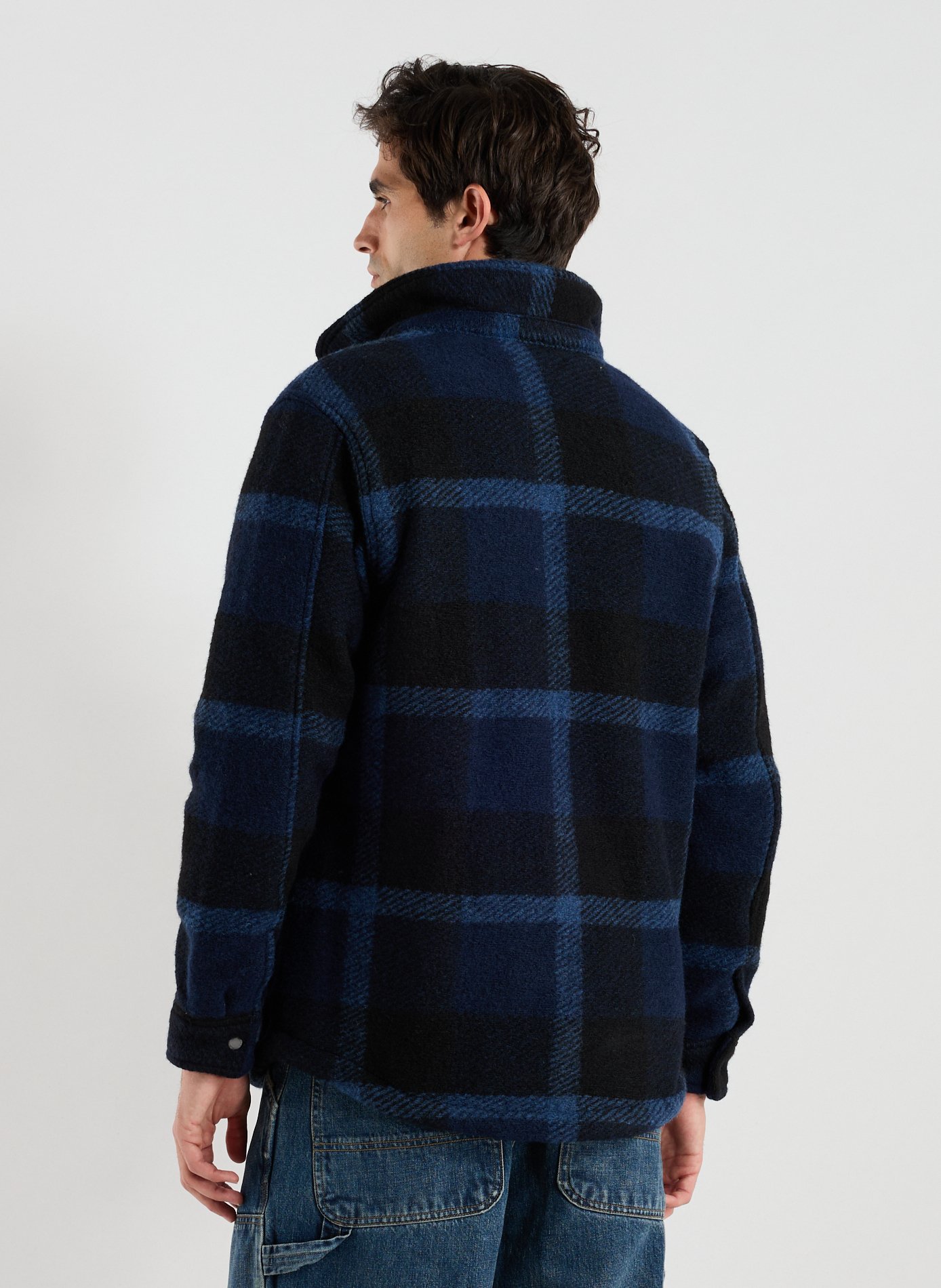 Wool overshirt TIMBERLAND Blue