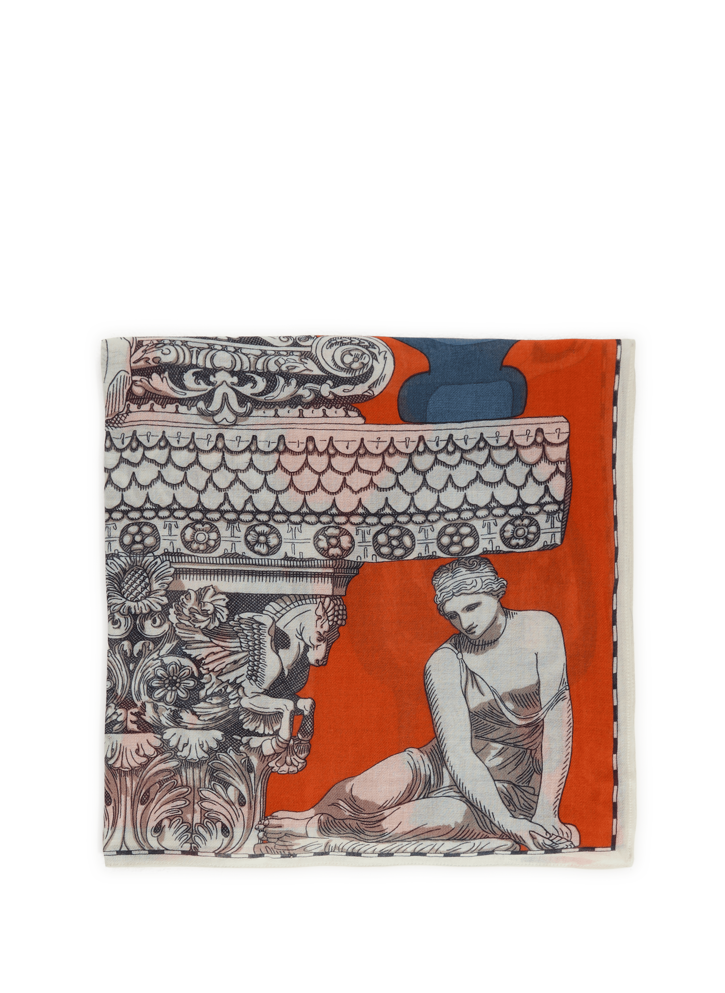 INOUITOOSH Wool Archive Scarf Multicolour