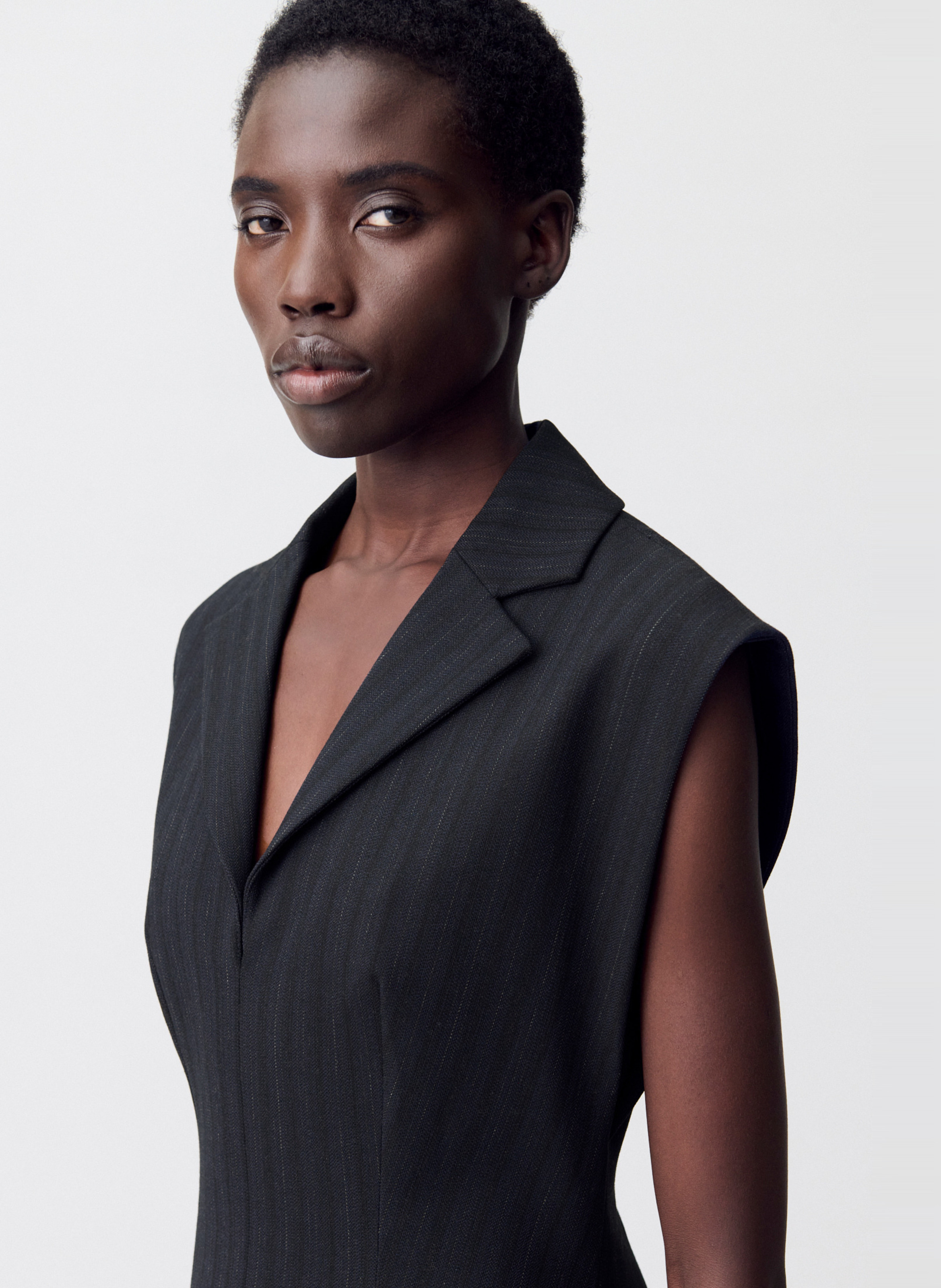 Robe courte col tailleur rameau CLAUDIE PIERLOT Multicolore