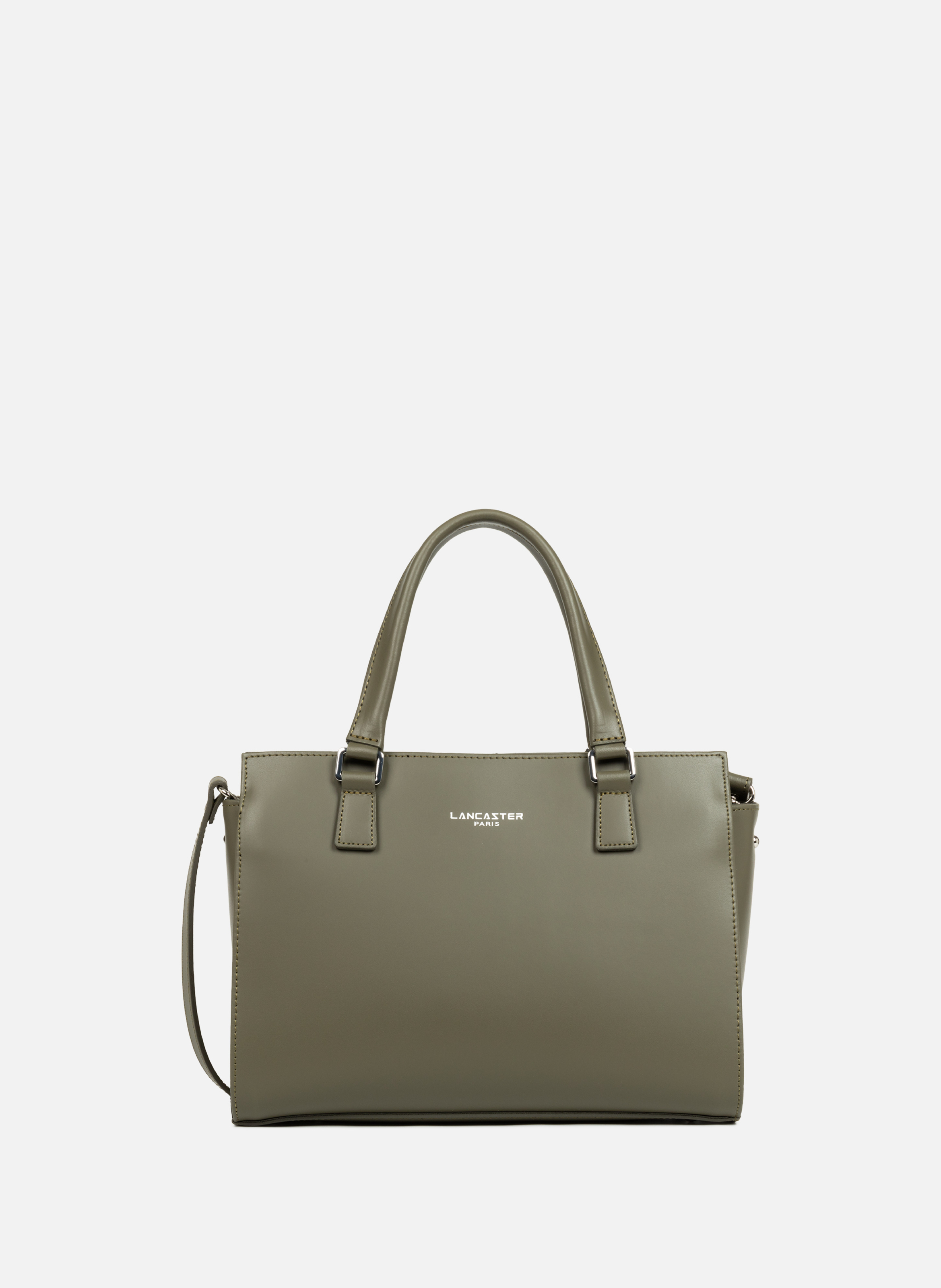 LANCASTER M handbag - Smooth Khaki