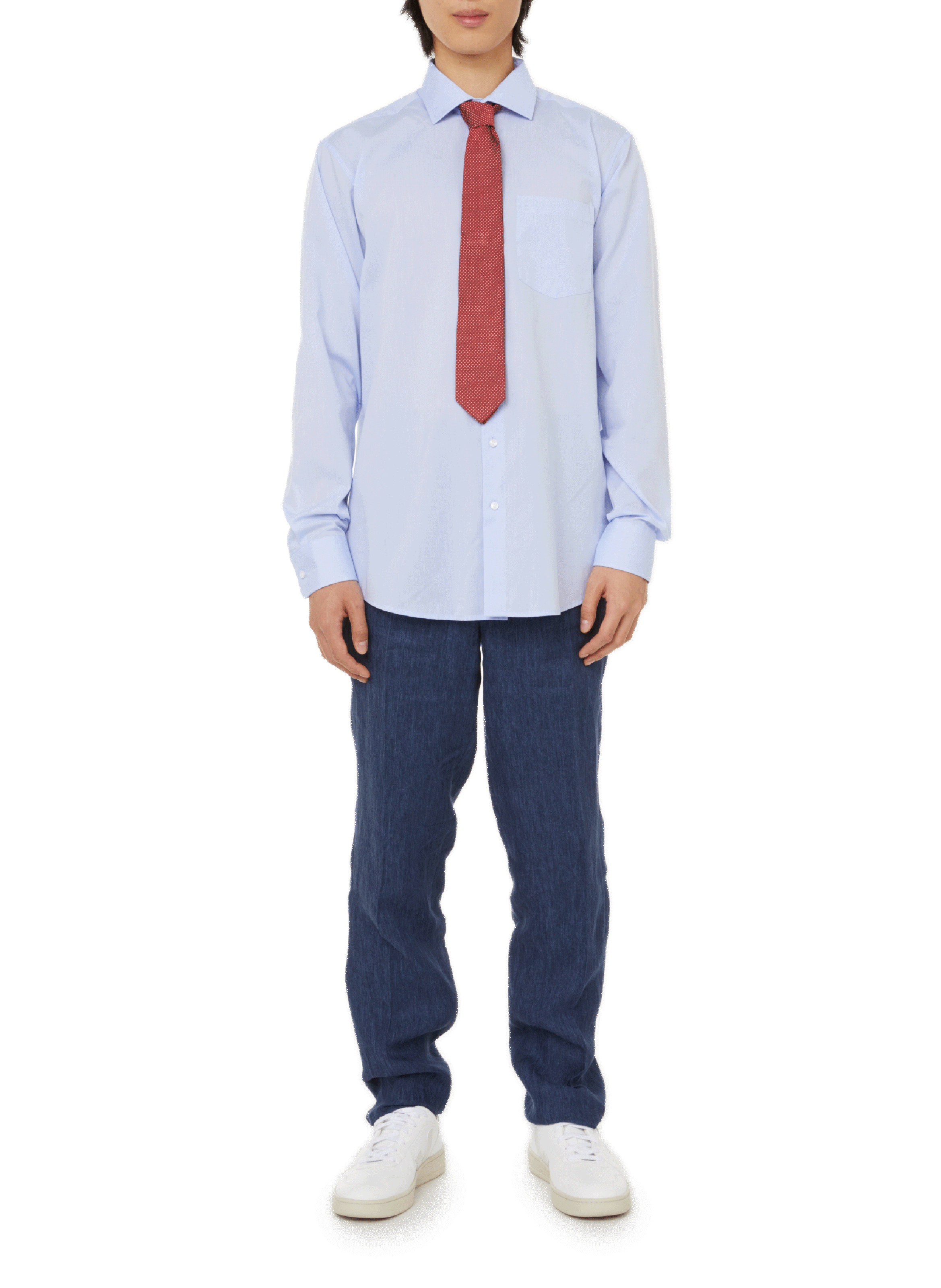 Chemise regular Kent SEIDENSTICKER Bleu