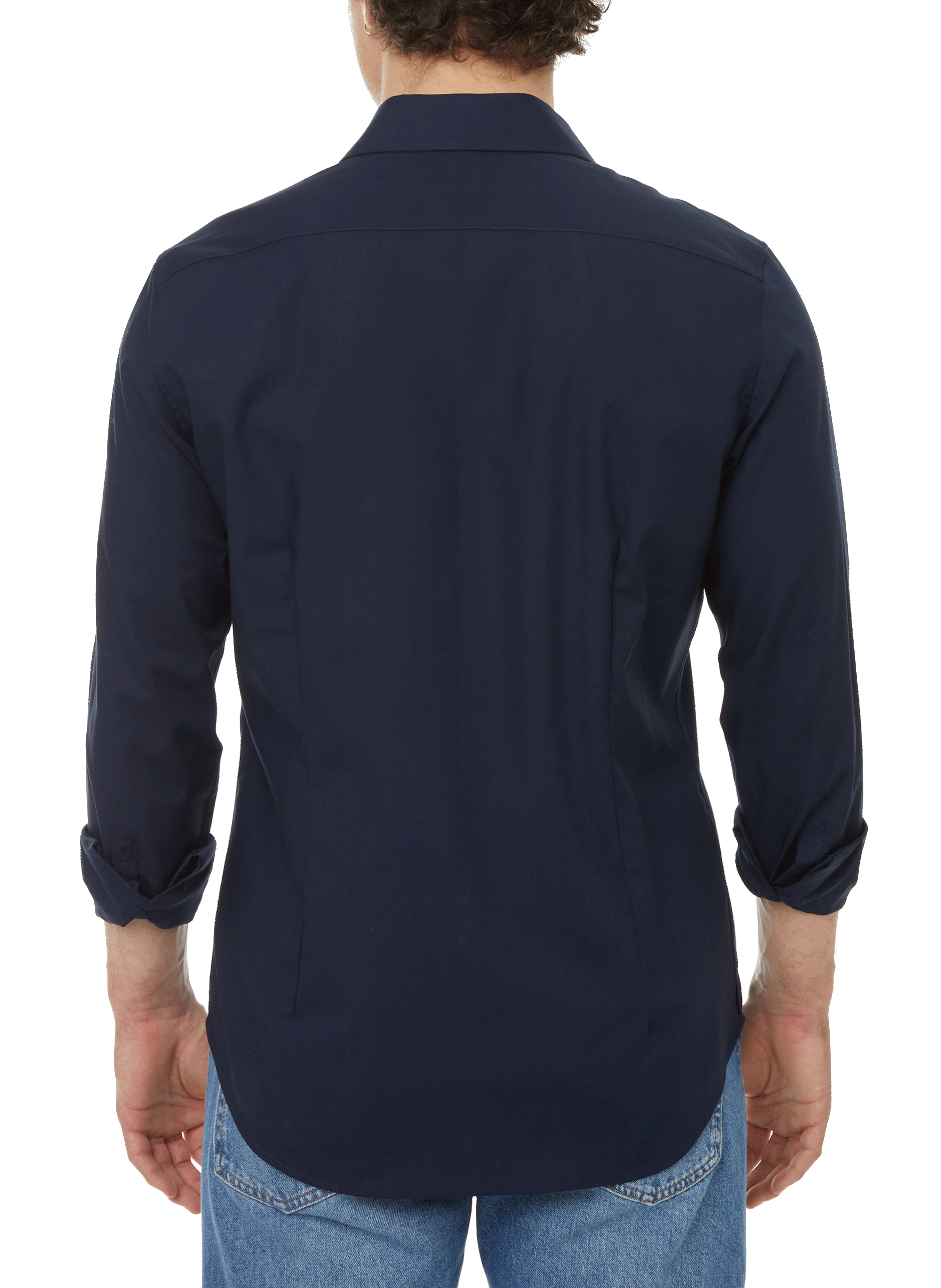 Kent-collar shirt SEIDENSTICKER Blue