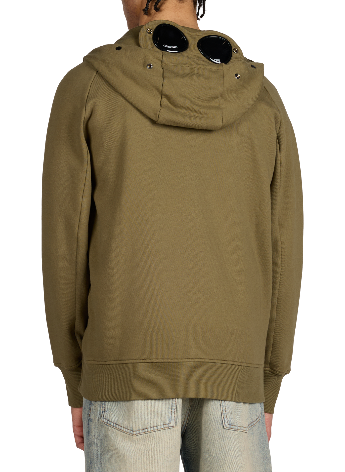 Sweatshirt en coton CP COMPANY Kaki