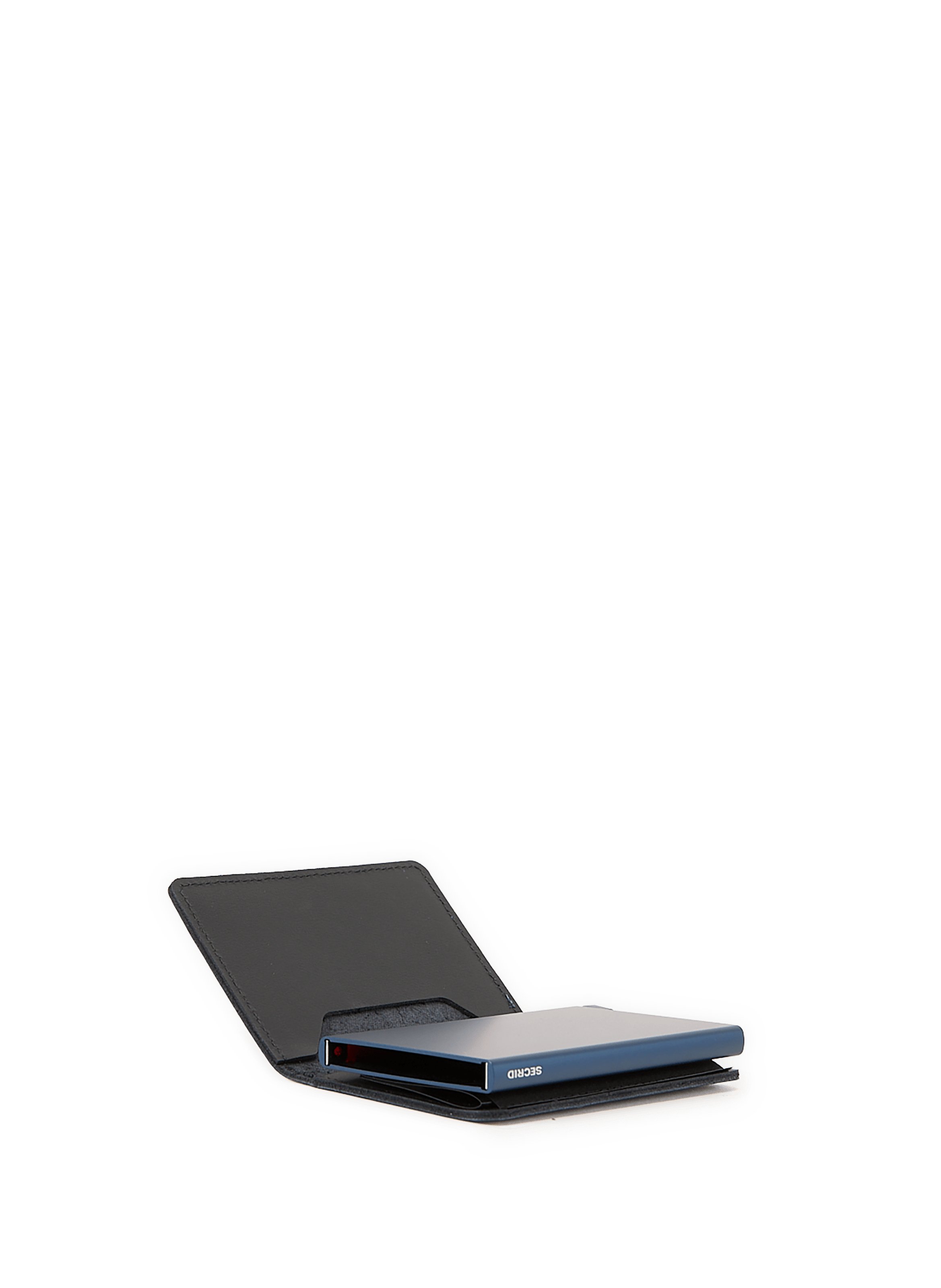 Mini porte-cartes en cuir mélangé SECRID Noir