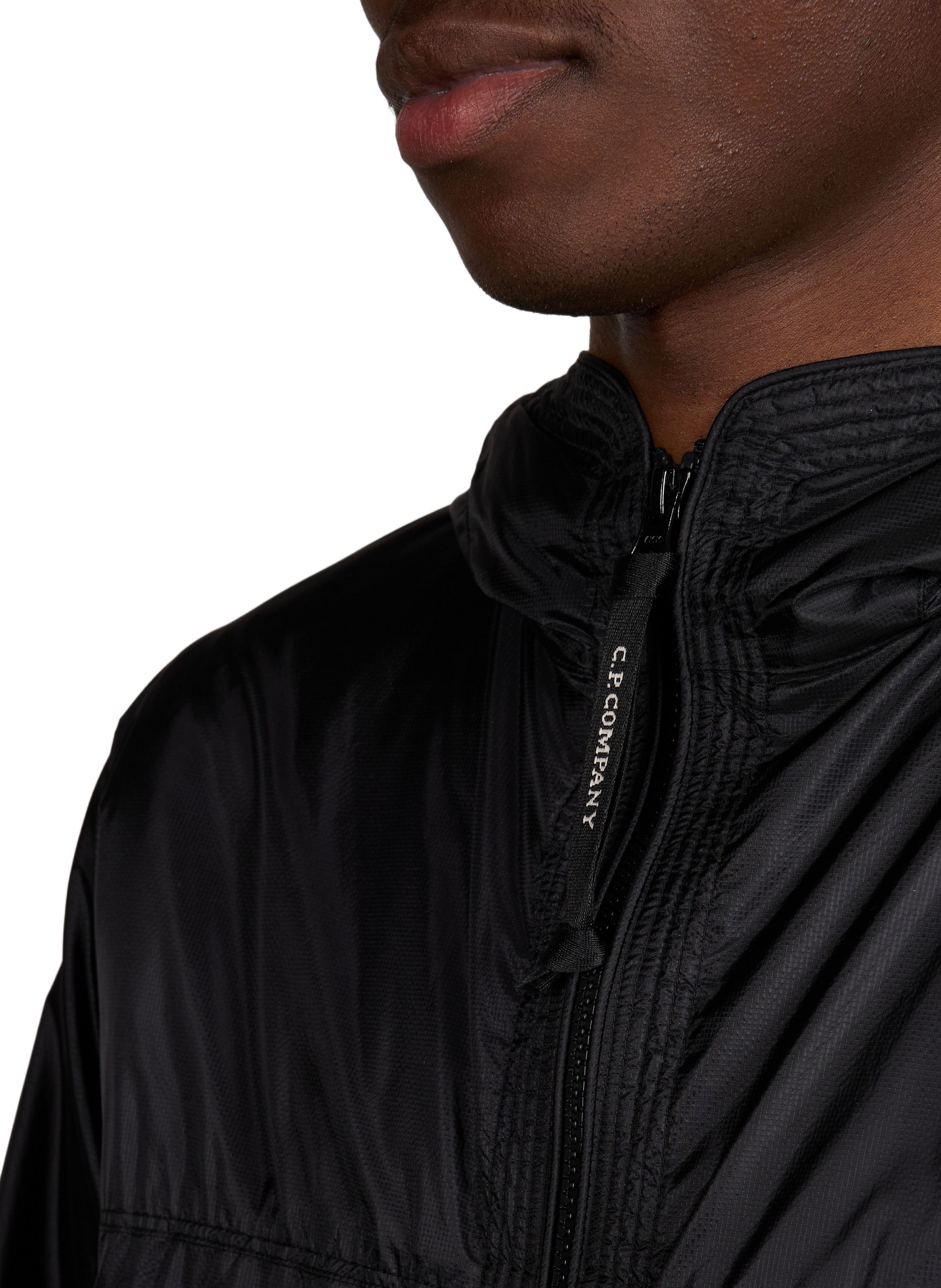 Veste zippée à capuche CP COMPANY Noir