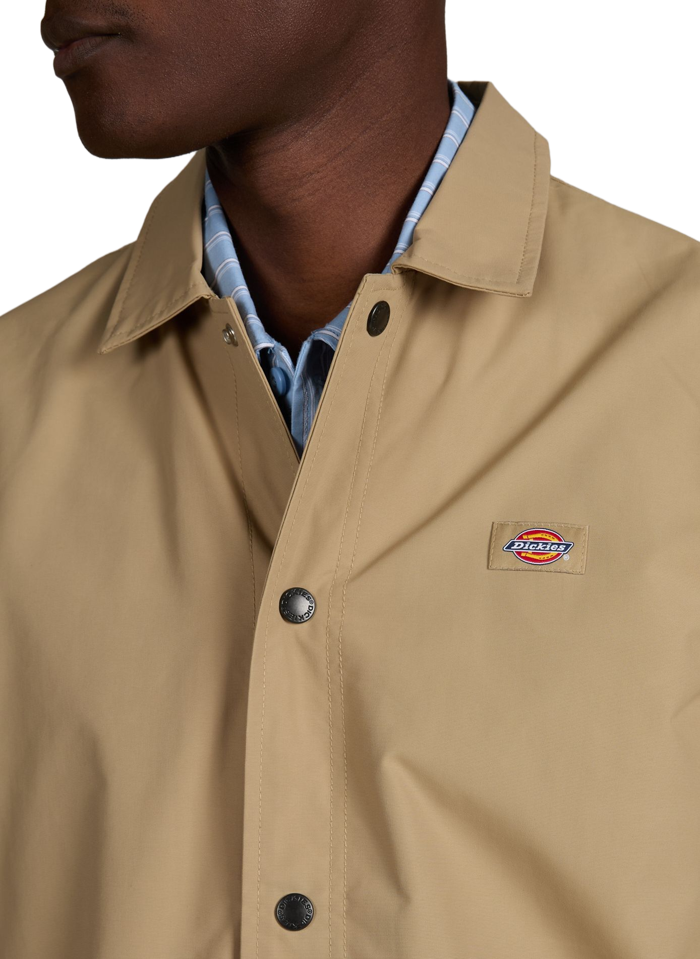 Blouson uni à col classique DICKIES Kaki