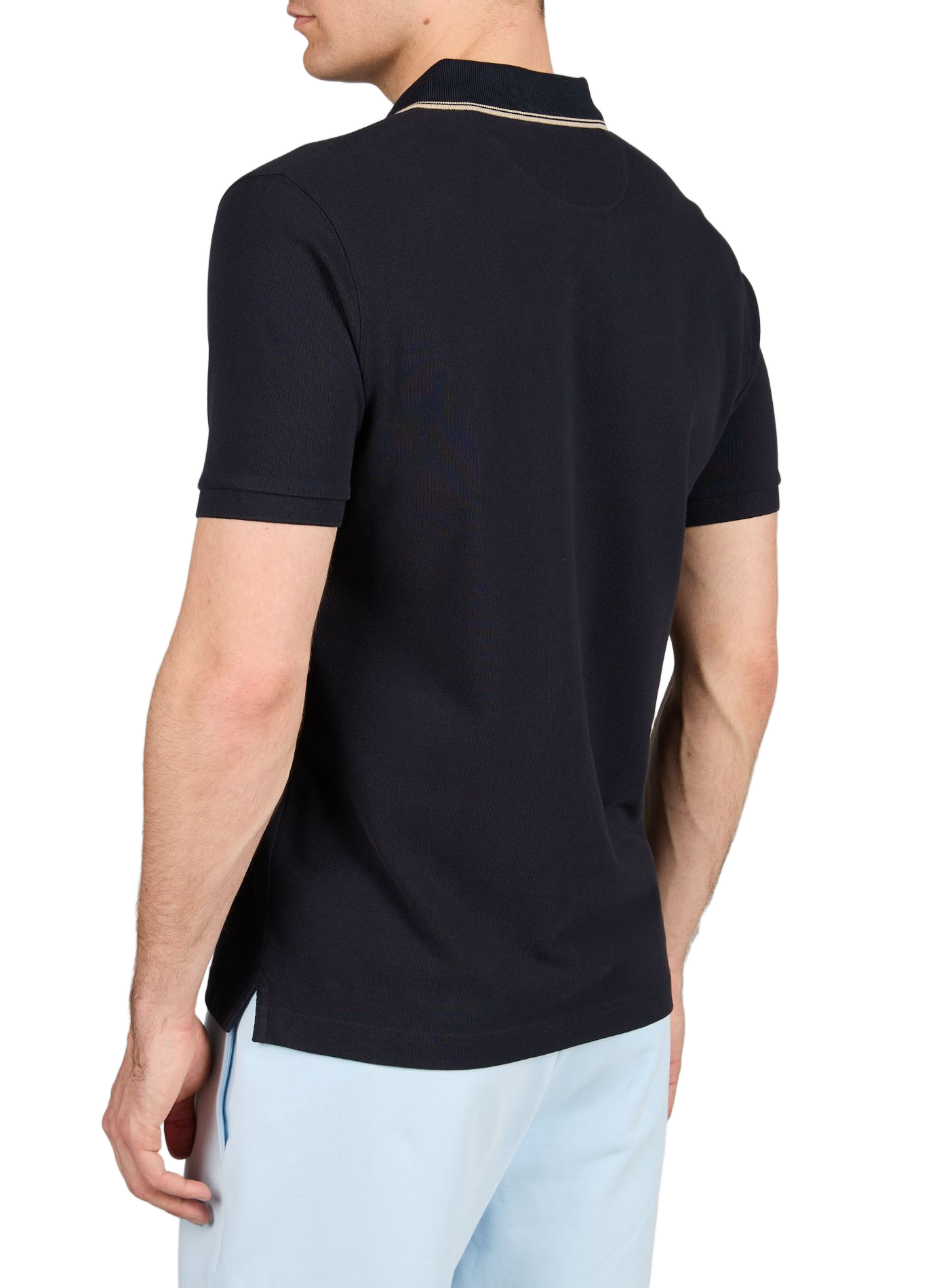 Polo manches courtes en coton EDEN PARK Bleu