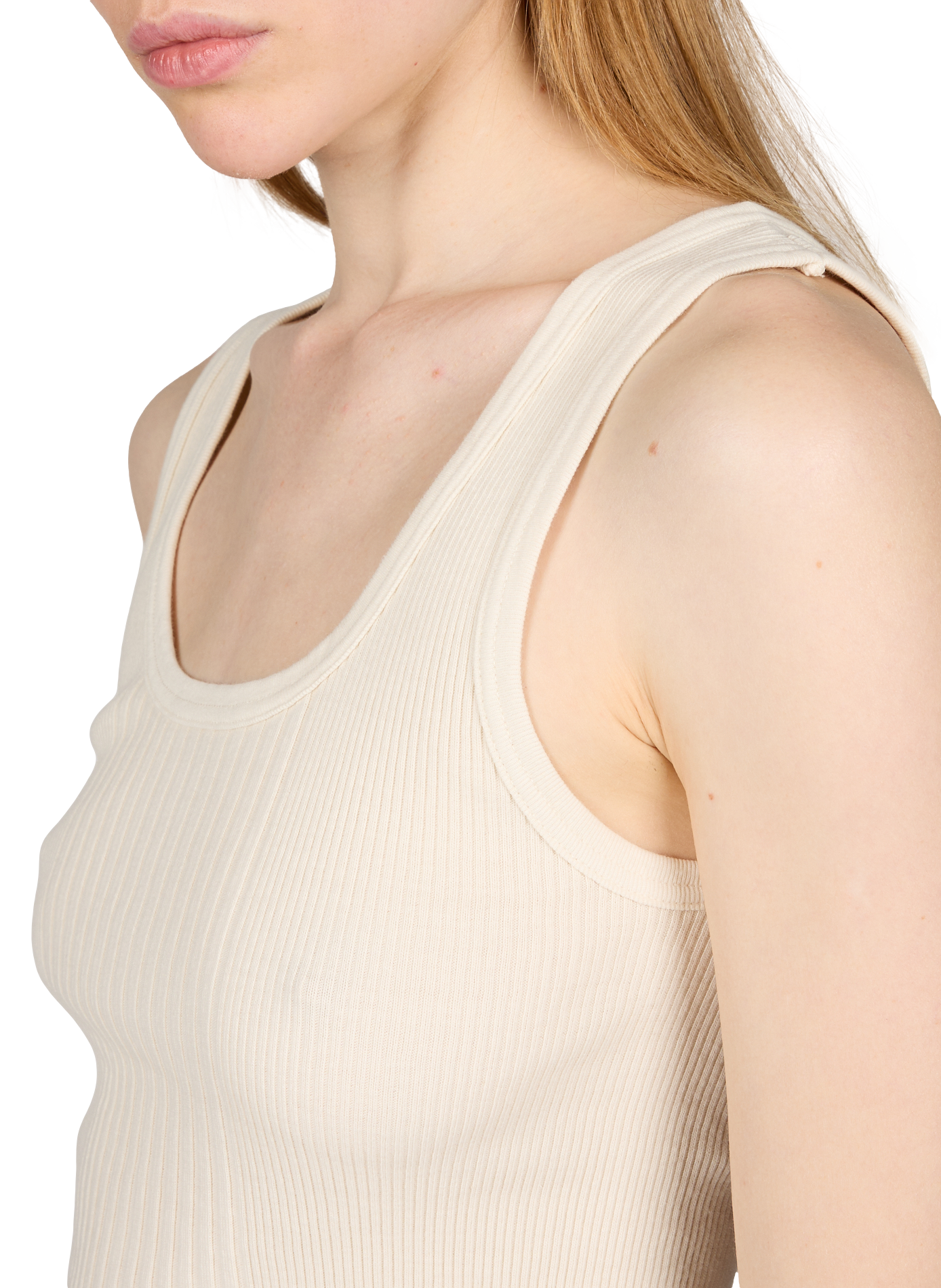 Débardeur Malawi en maille de coton PURE SUGAR Beige