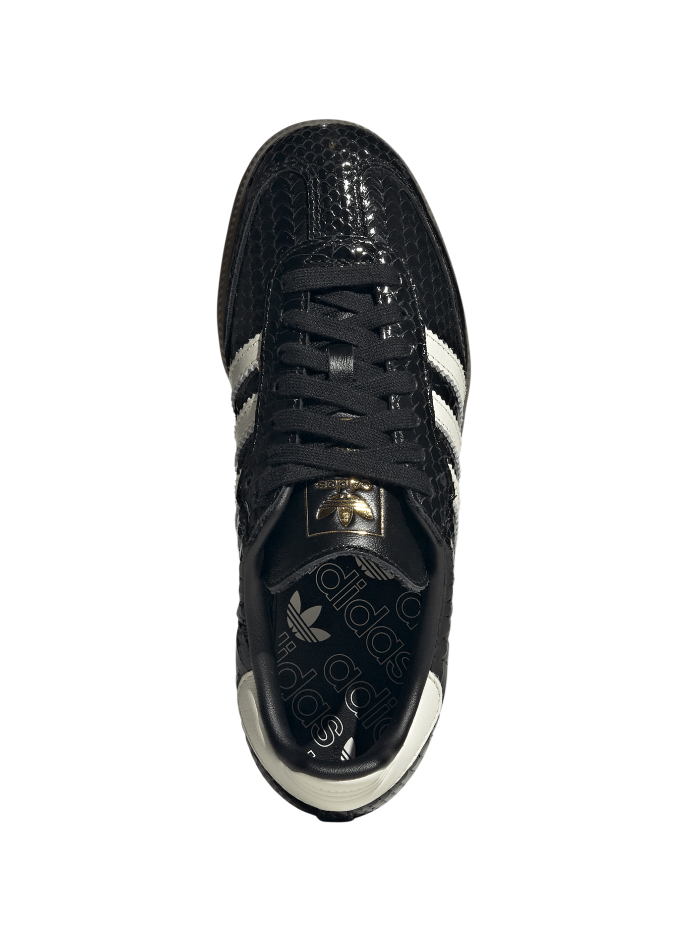 Baskets Samba OG Snakeskin en cuir mélangé ADIDAS Black