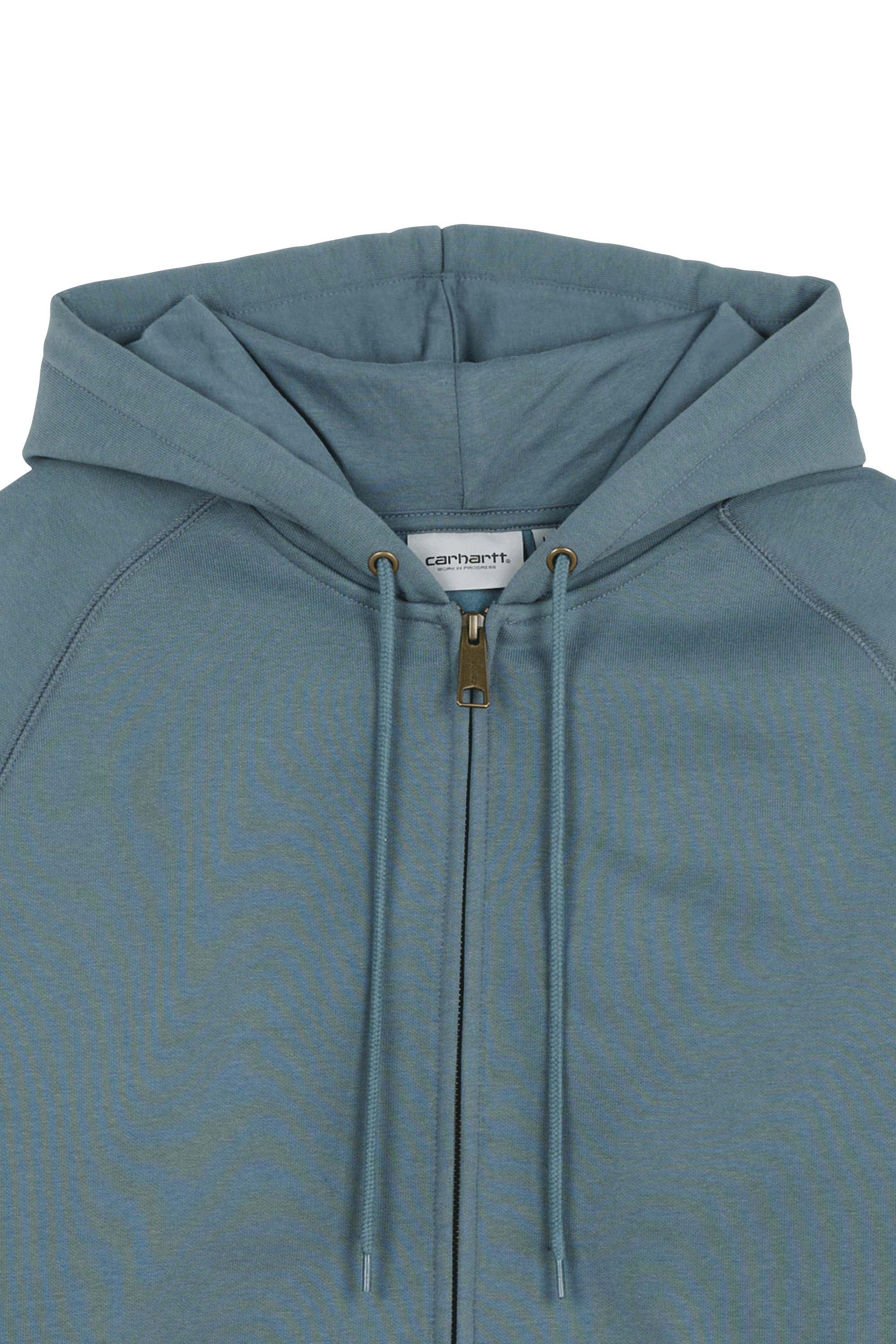 Hoodie zippé hooded chase CARHARTT WIP Bleu
