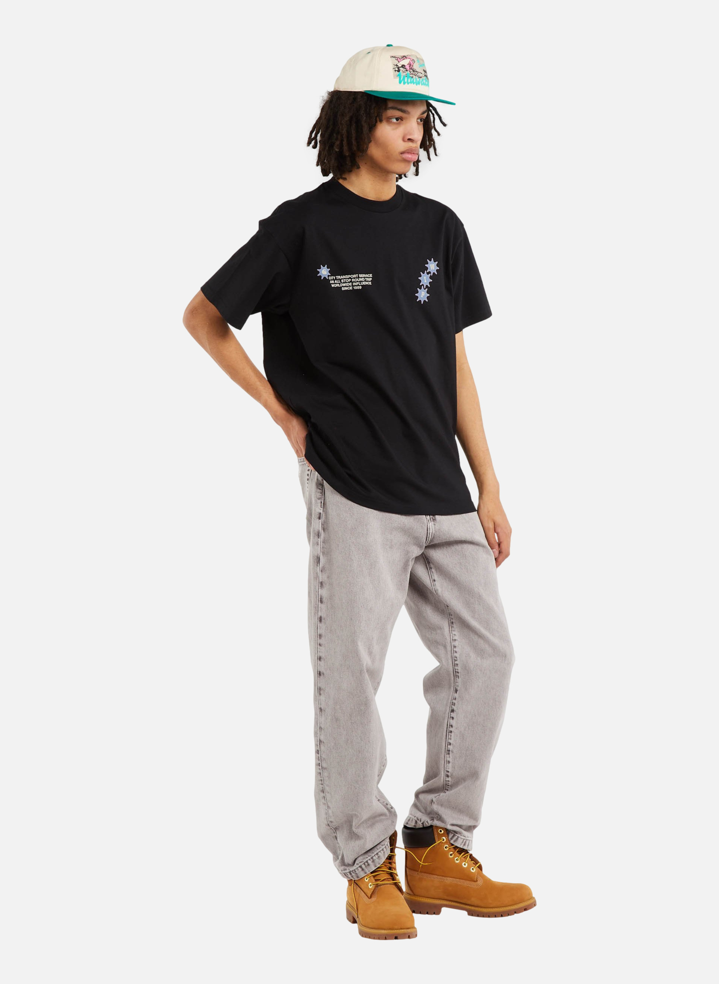 T-shirt s/s c trip t-shirt | Noir CARHARTT WIP Homme