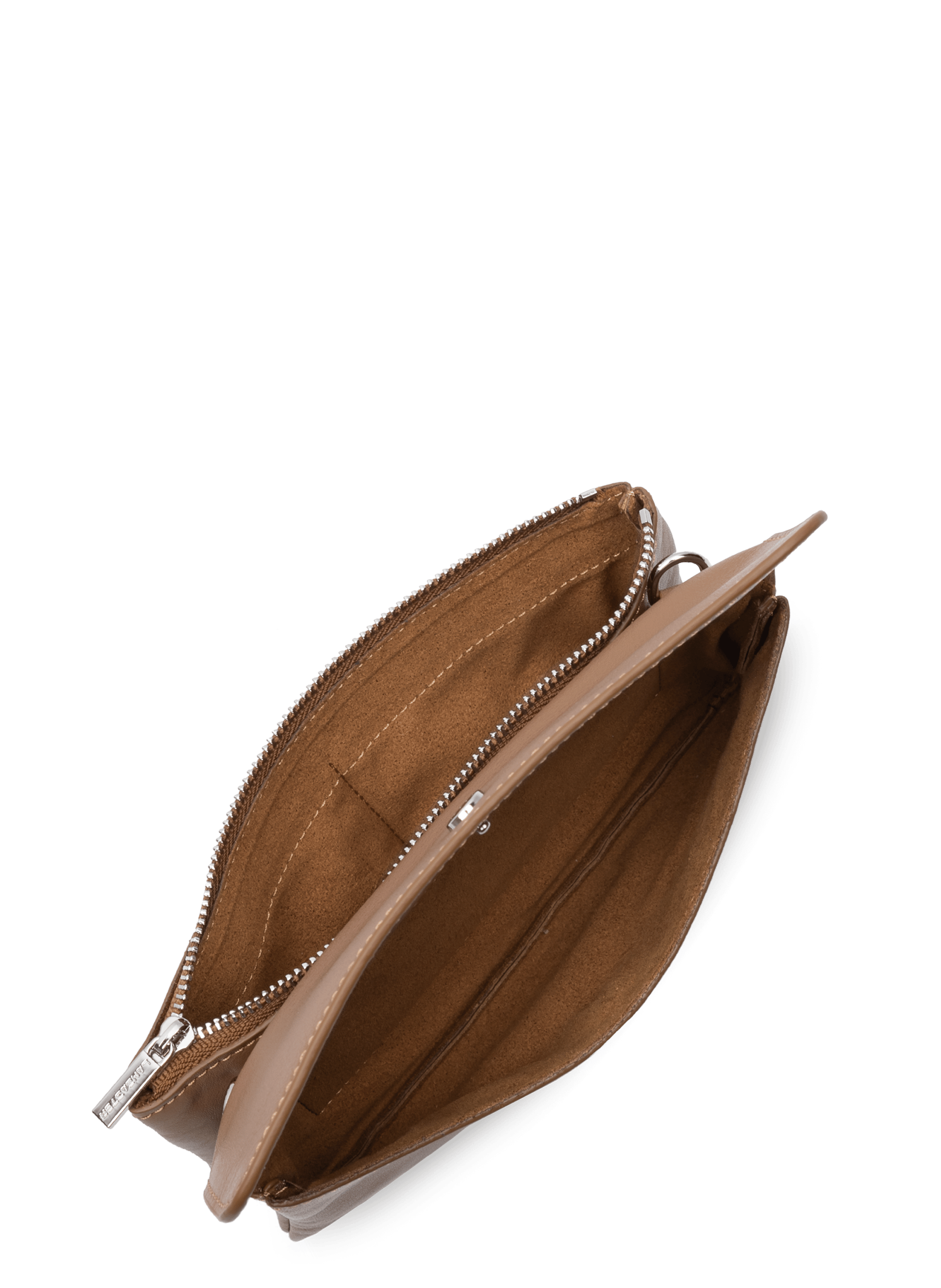 Double pochette - soft pm LANCASTER Marron