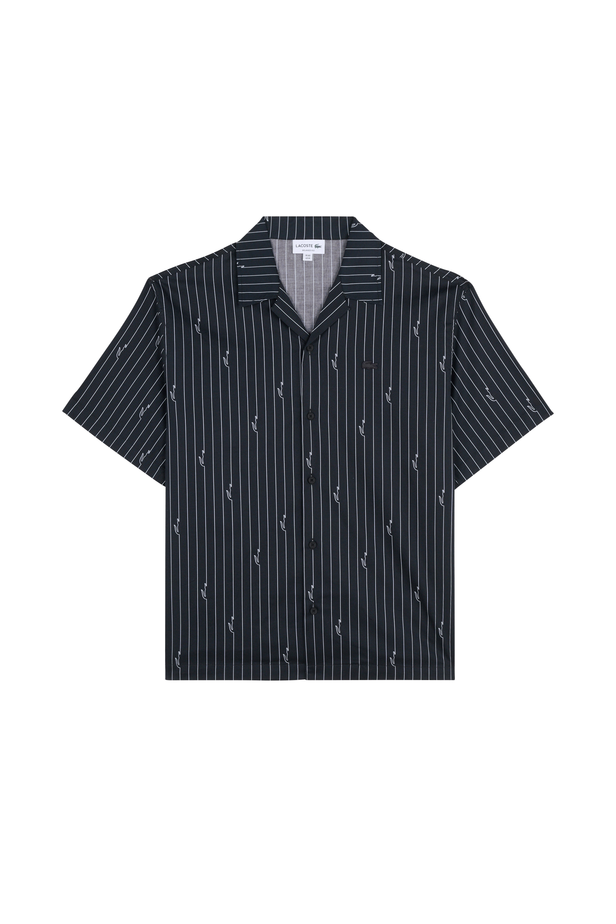 Chemise chemise casual manches co LACOSTE Bleu