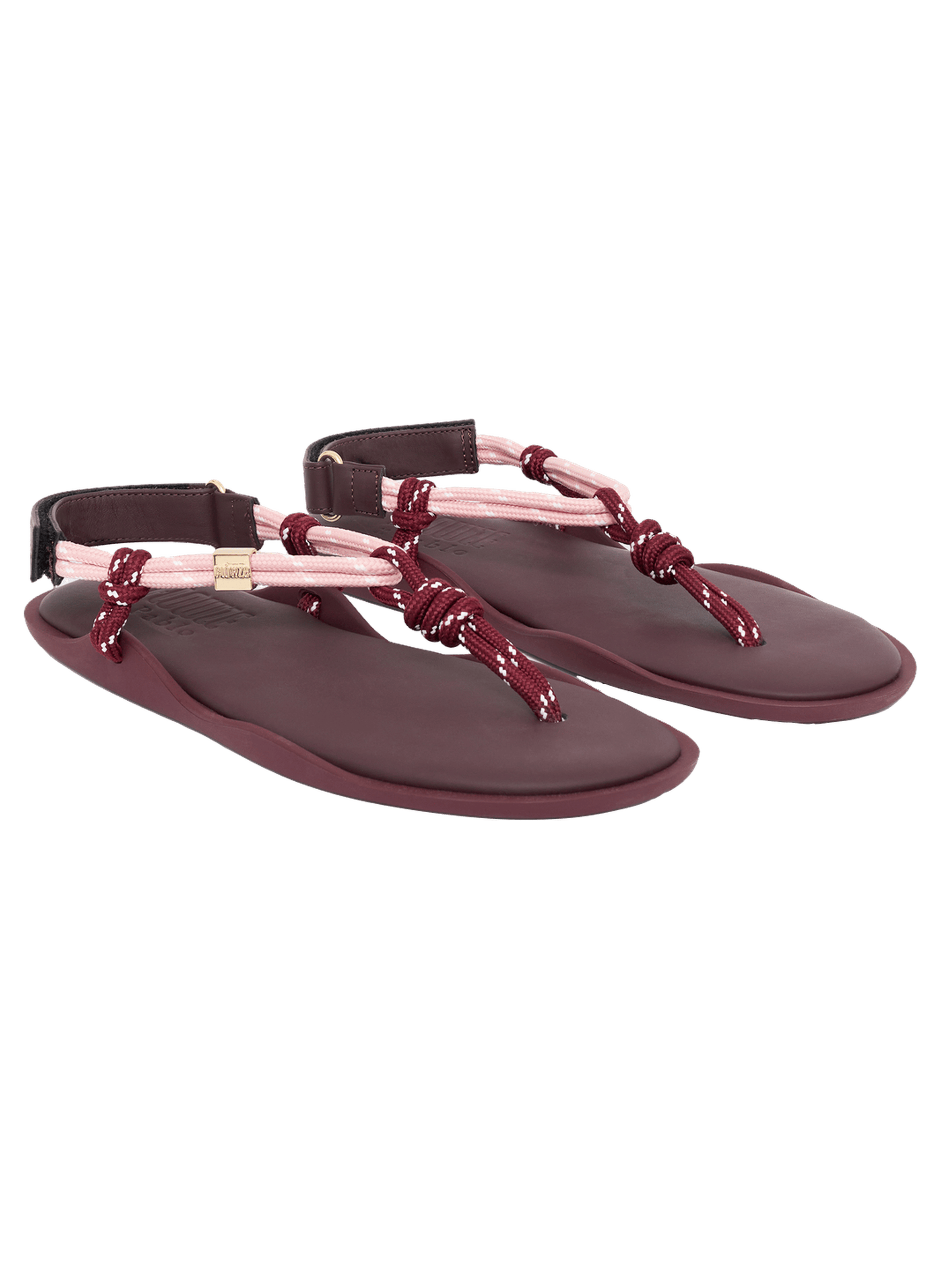 Sandales en corde - vaiana | Rouge PABLO Femme