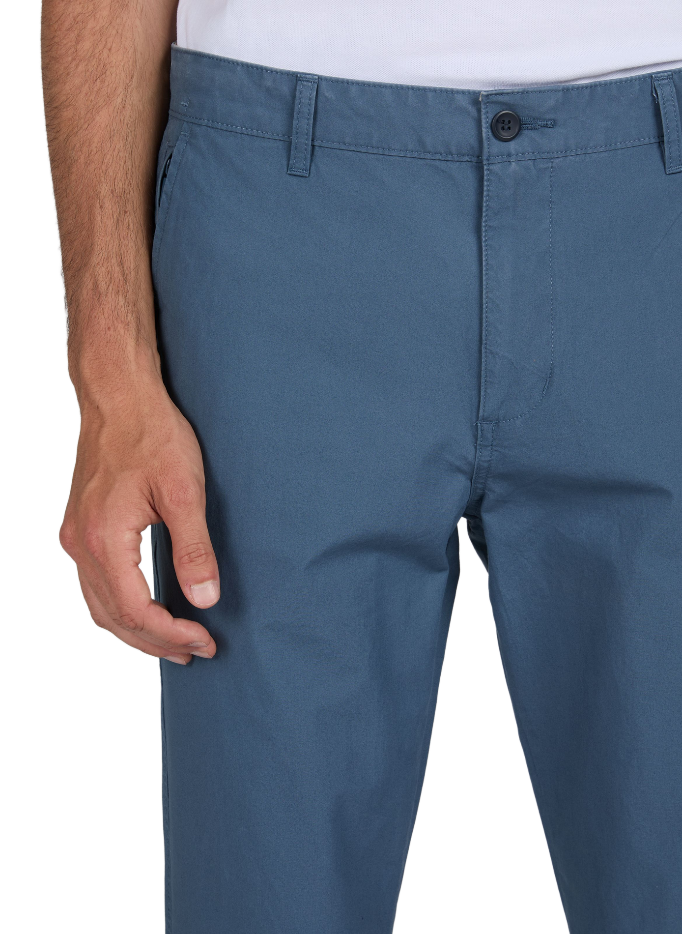 Gerade geschnittene Hose aus Baumwollmischung DOCKERS Blau