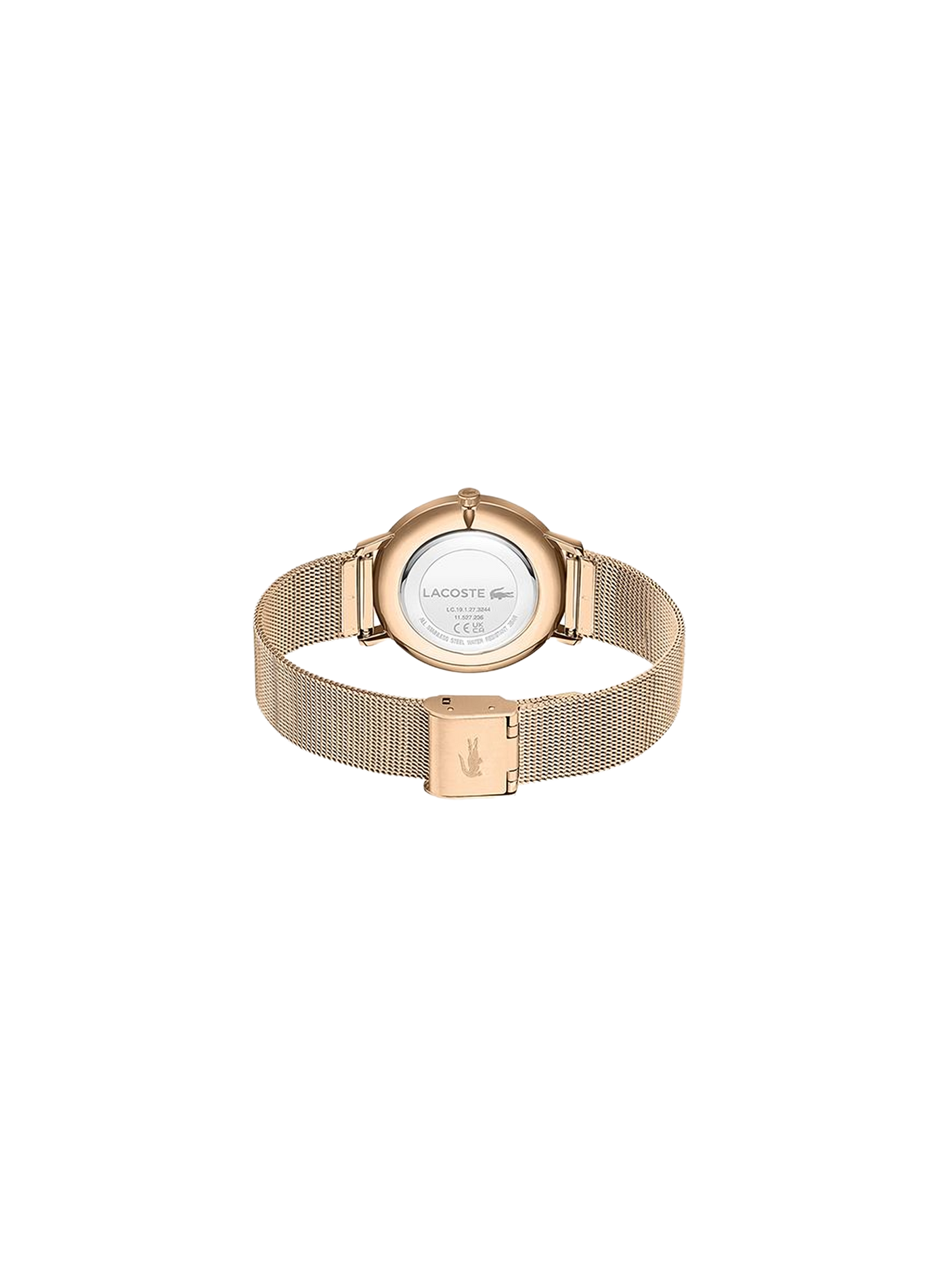 Quarz Armbanduhr Crocorigin aus Edelstahl LACOSTE MONTRES Golden