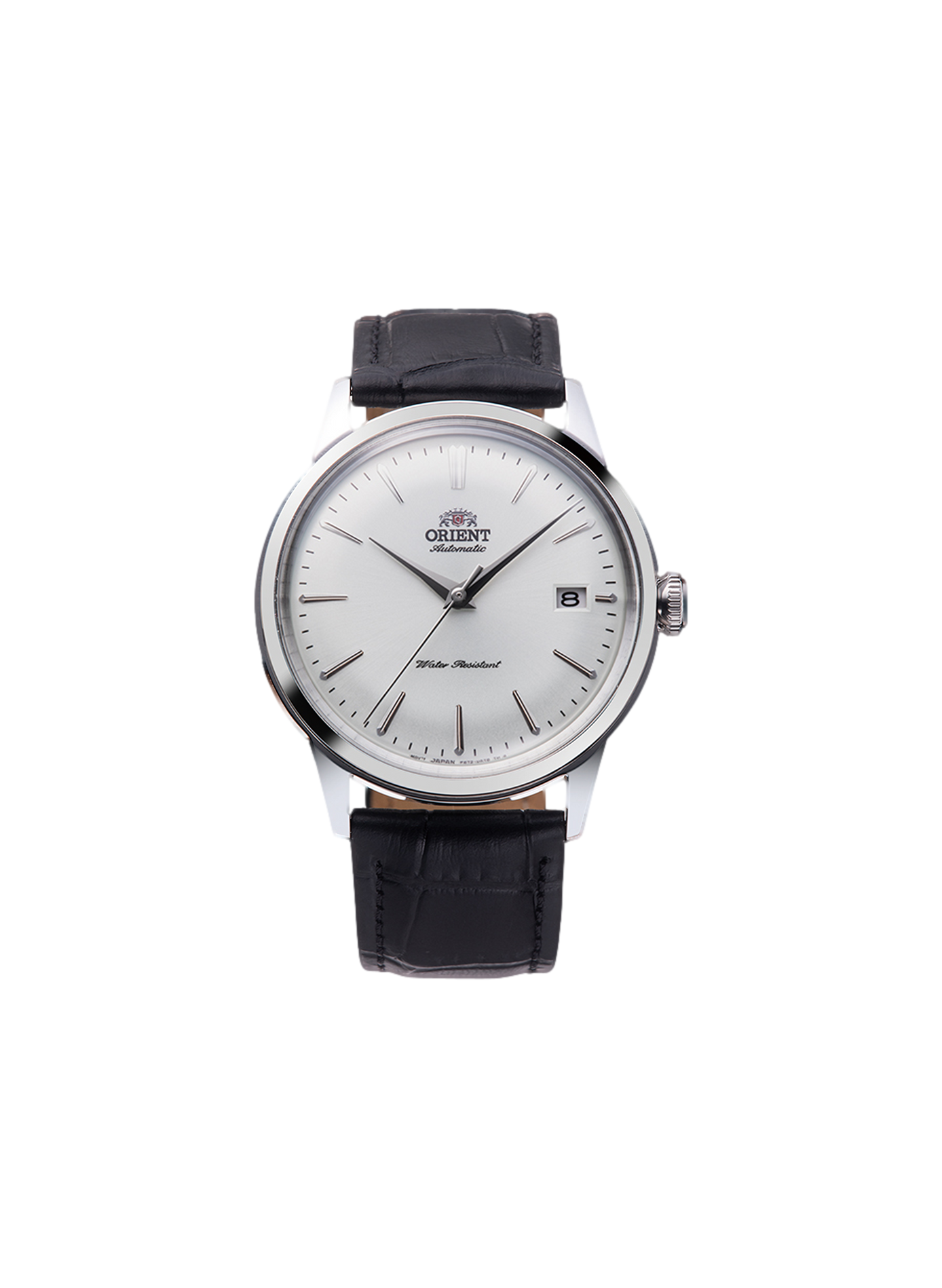 Automatische Bambino Uhr aus Leder ORIENT Weiss