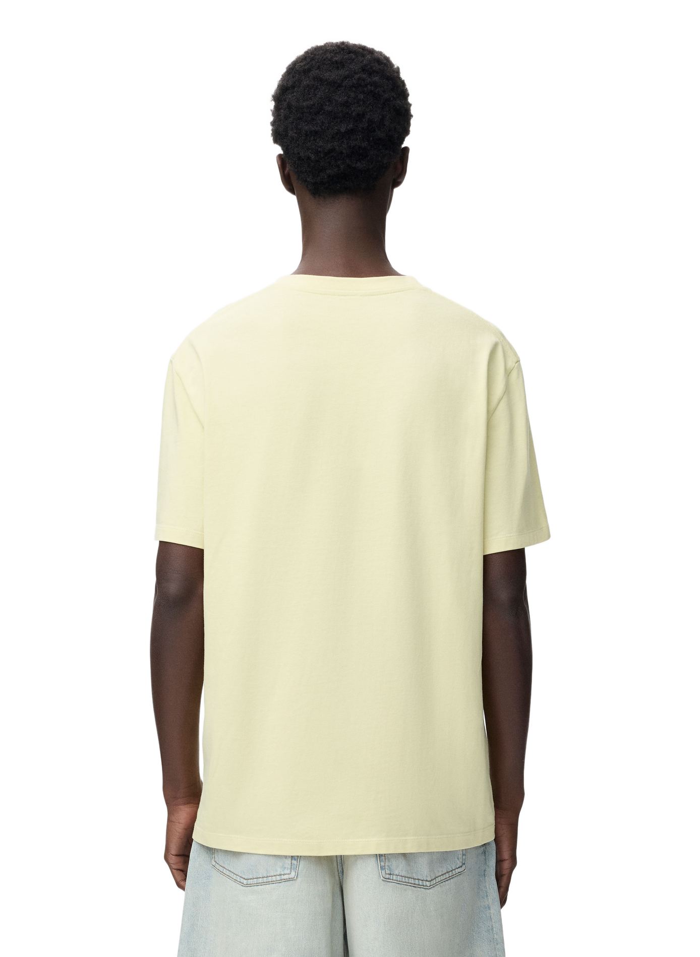 T-shirt décontracté en coton LOEWE Jaune