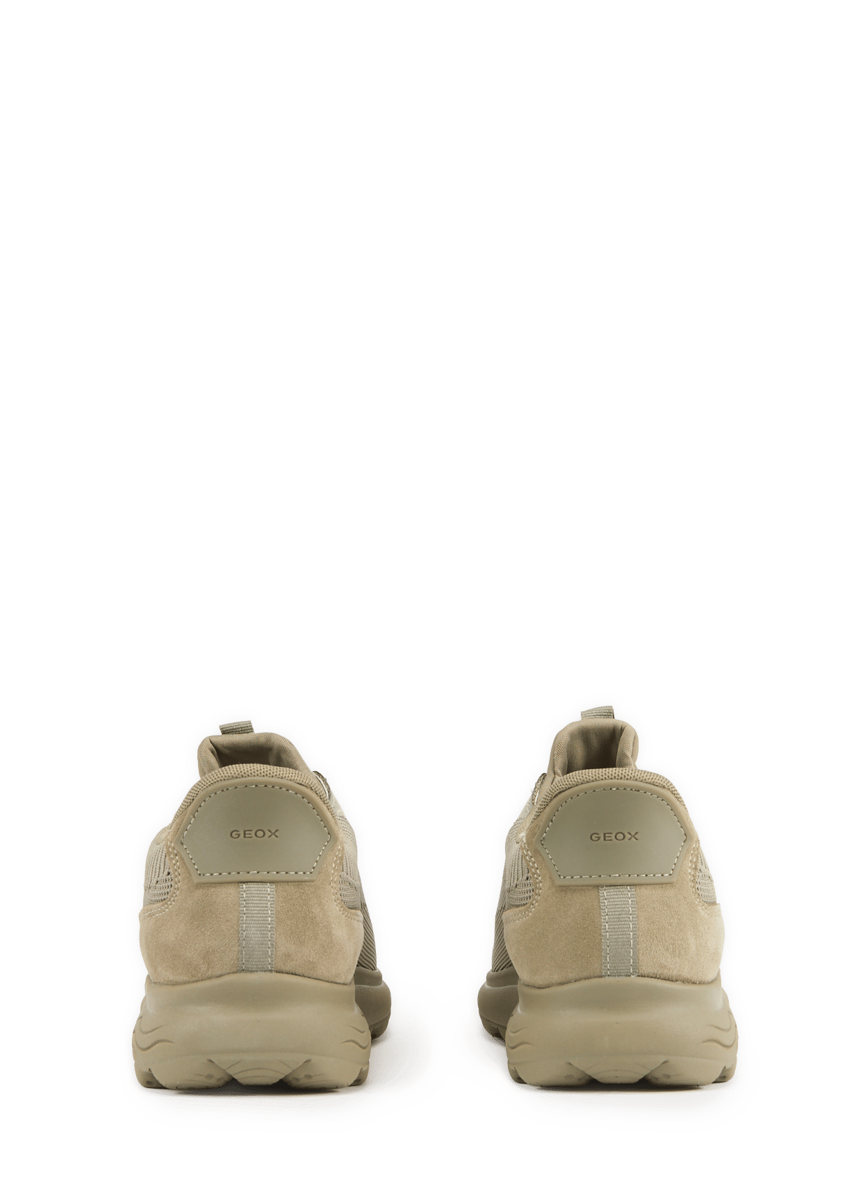 Low-top lace-up sneakers GEOX Green