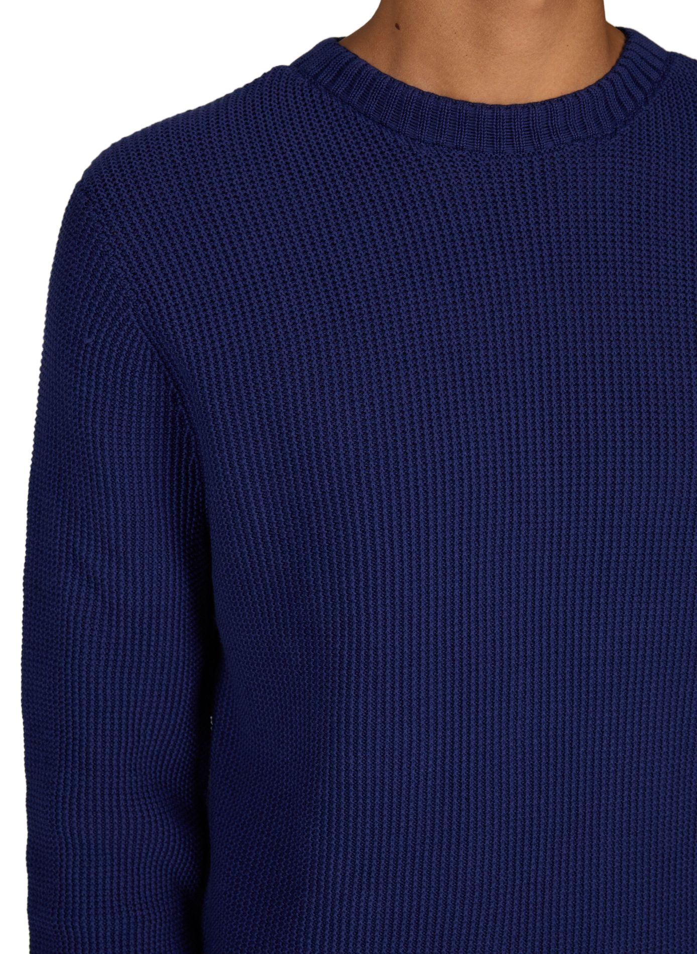 Straight Fréhel Organic Cotton Sweater CÉZEMBRE Blue