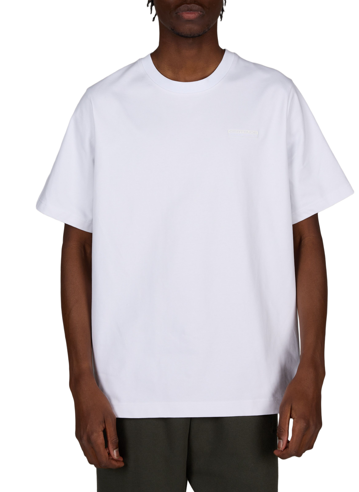 T-shirt ample Darryl en coton GERTRUDE Blanc