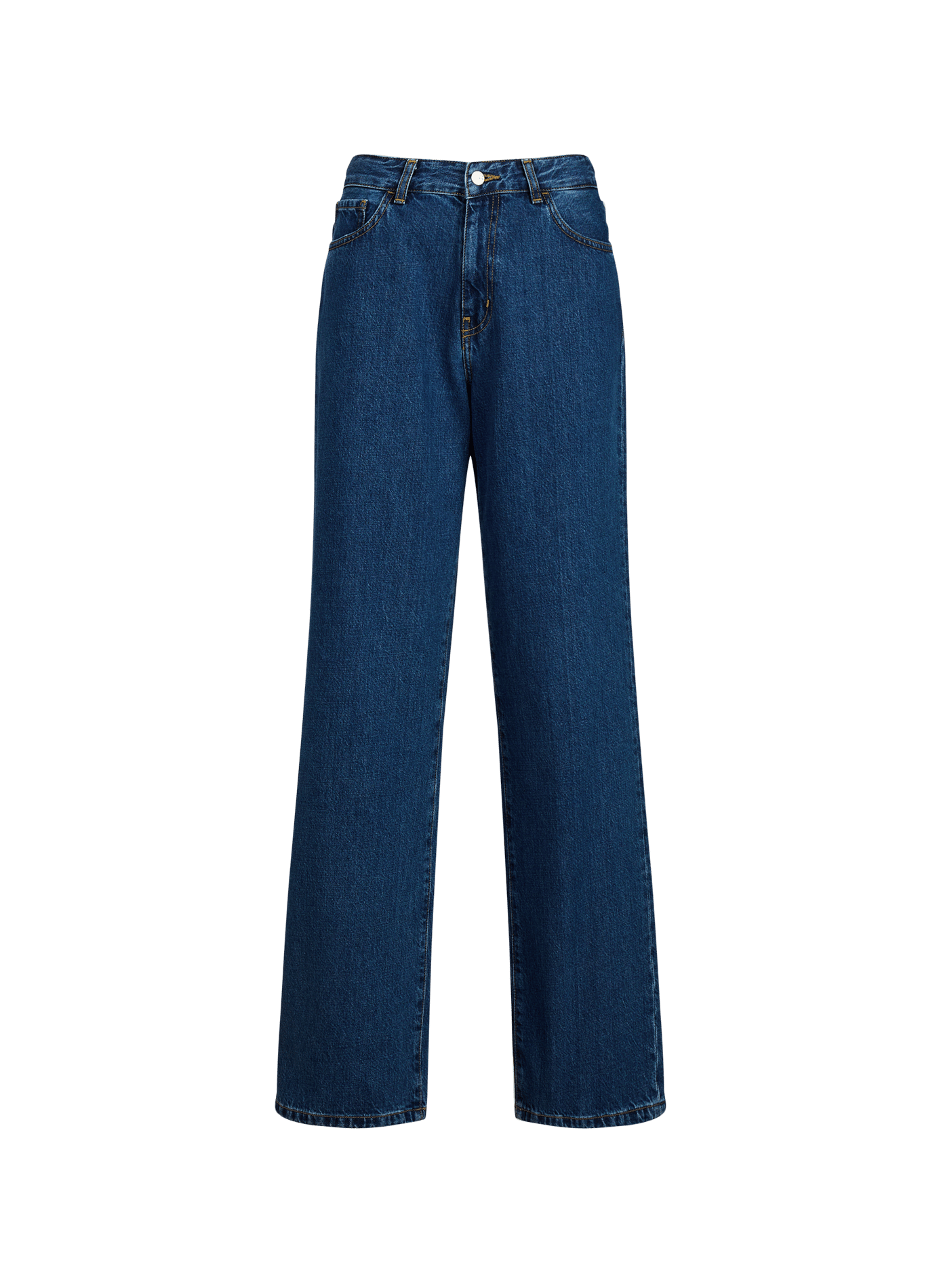 Straight Wide Leg Jeans CARHARTT WIP Blue