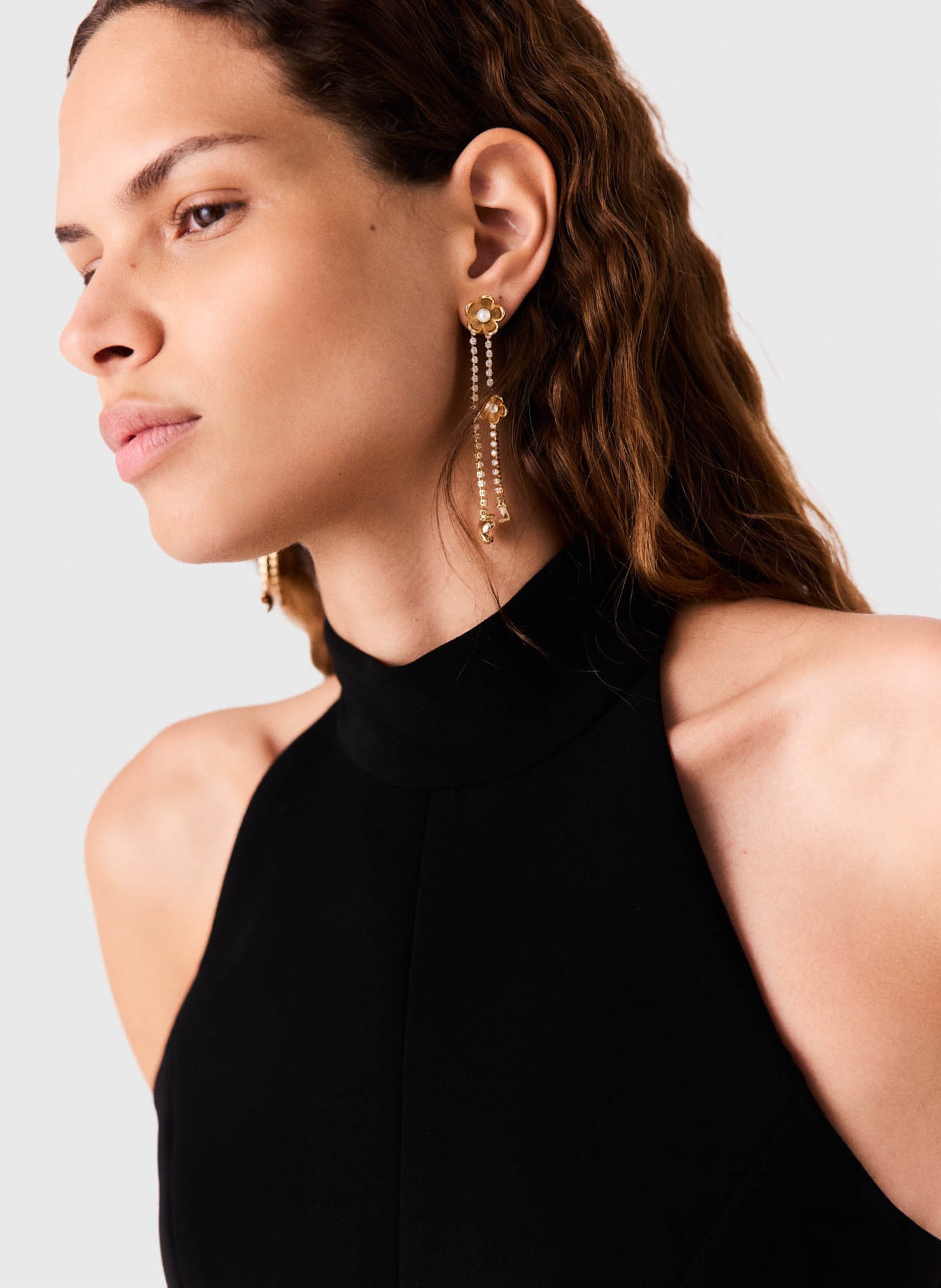Boucles d'oreilles en laiton MAJE Doré