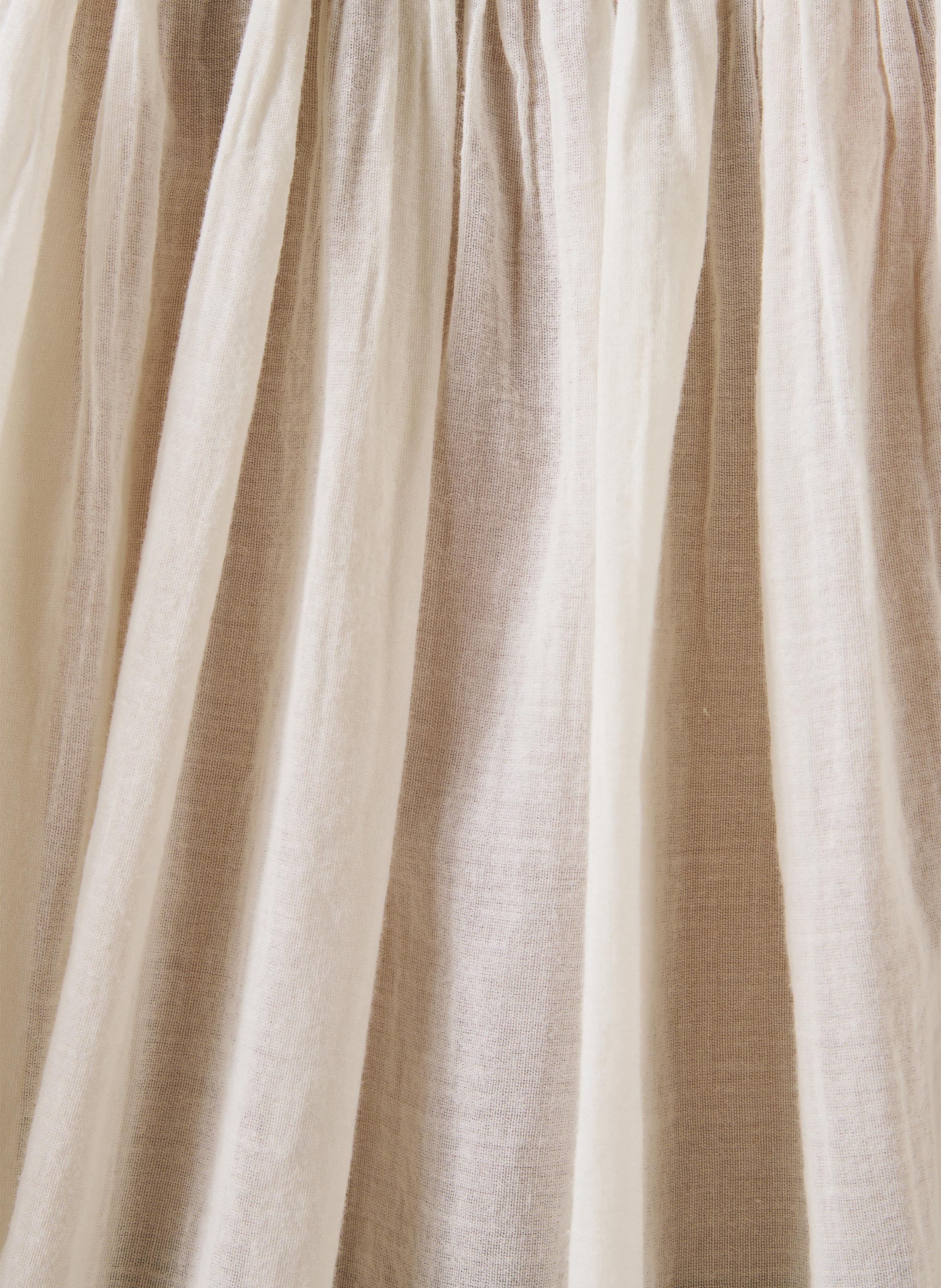Oversized katoenen overhemd LA FEE MARABOUTEE Wit