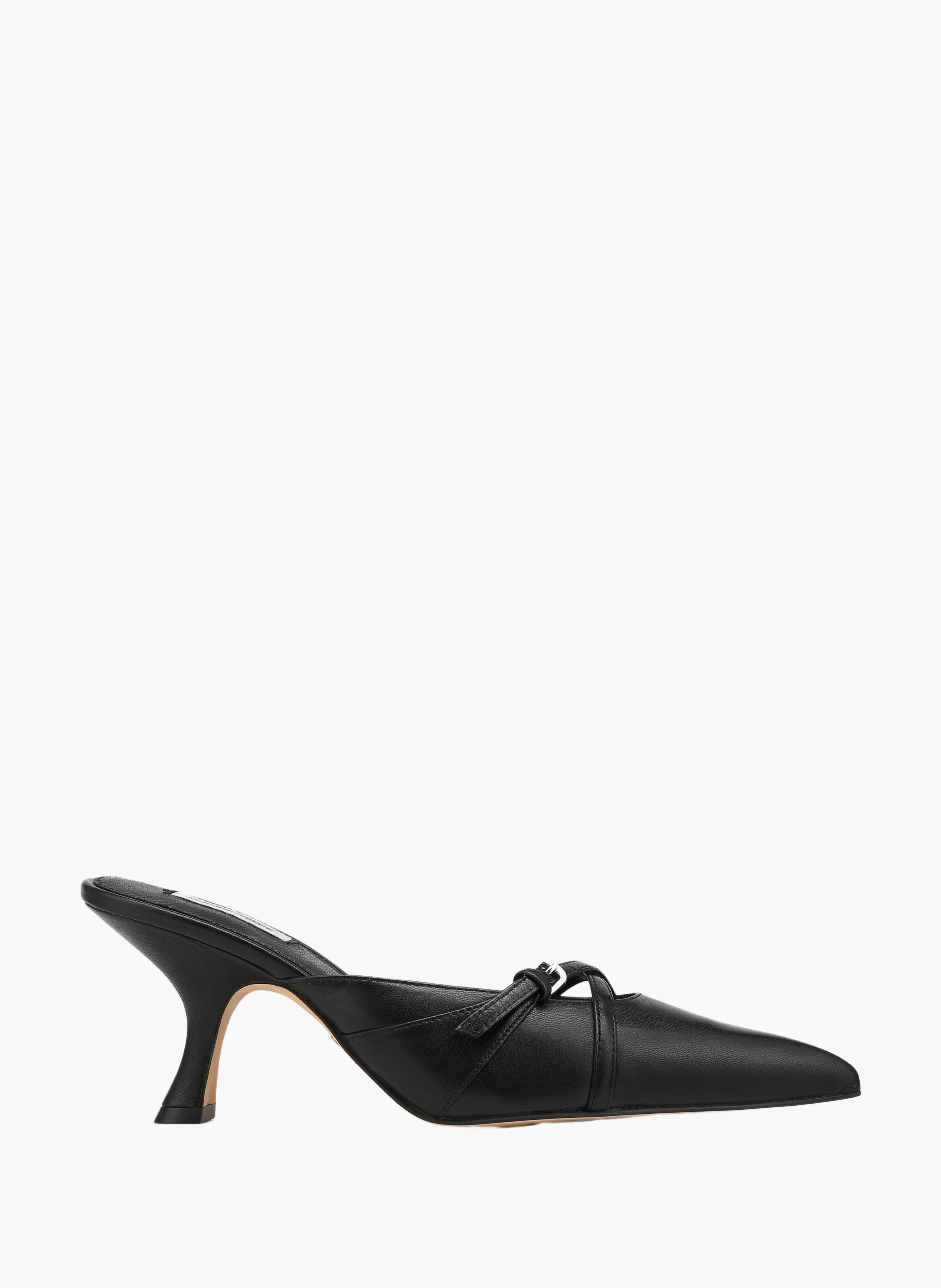 Chaussures à talons hayes en cuir NAKED WOLFE Noir