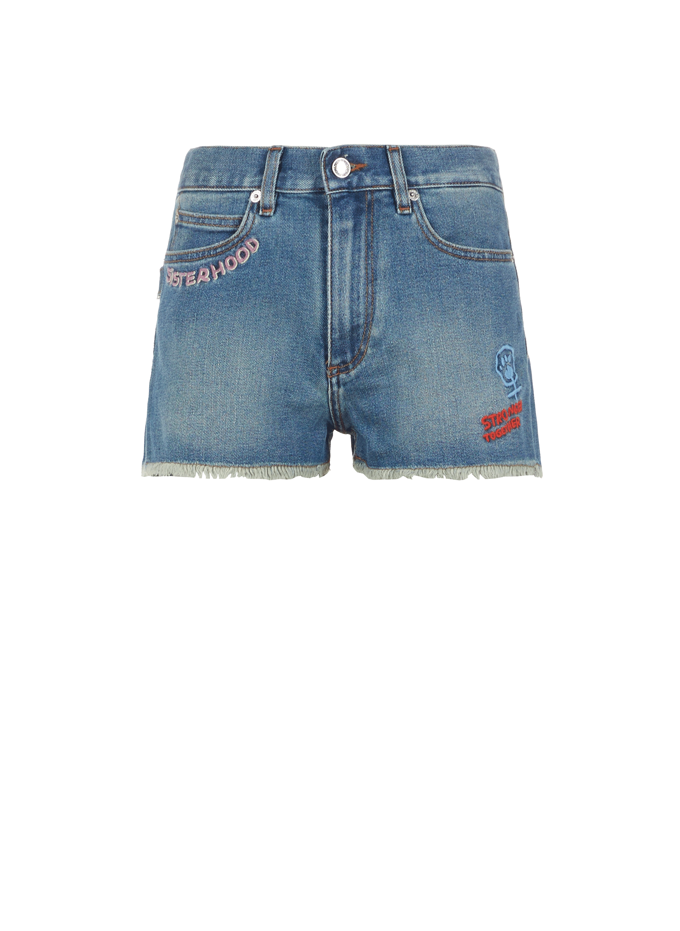 Short En Jean Noir Zadig & Voltaire - Taille 38 - Occasion Très Bon état