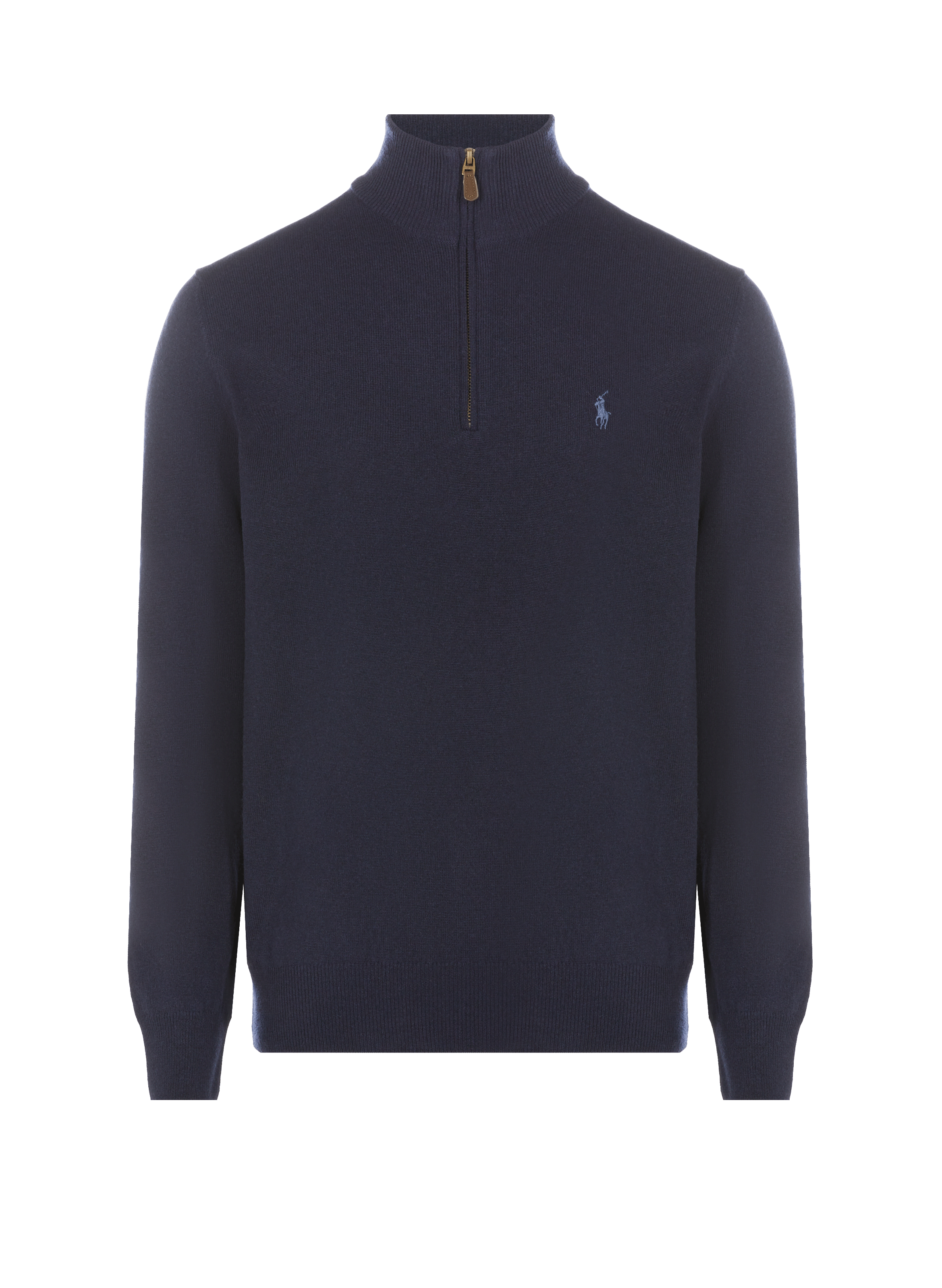 Pull à col camionneur en laine POLO RALPH LAUREN Bleu